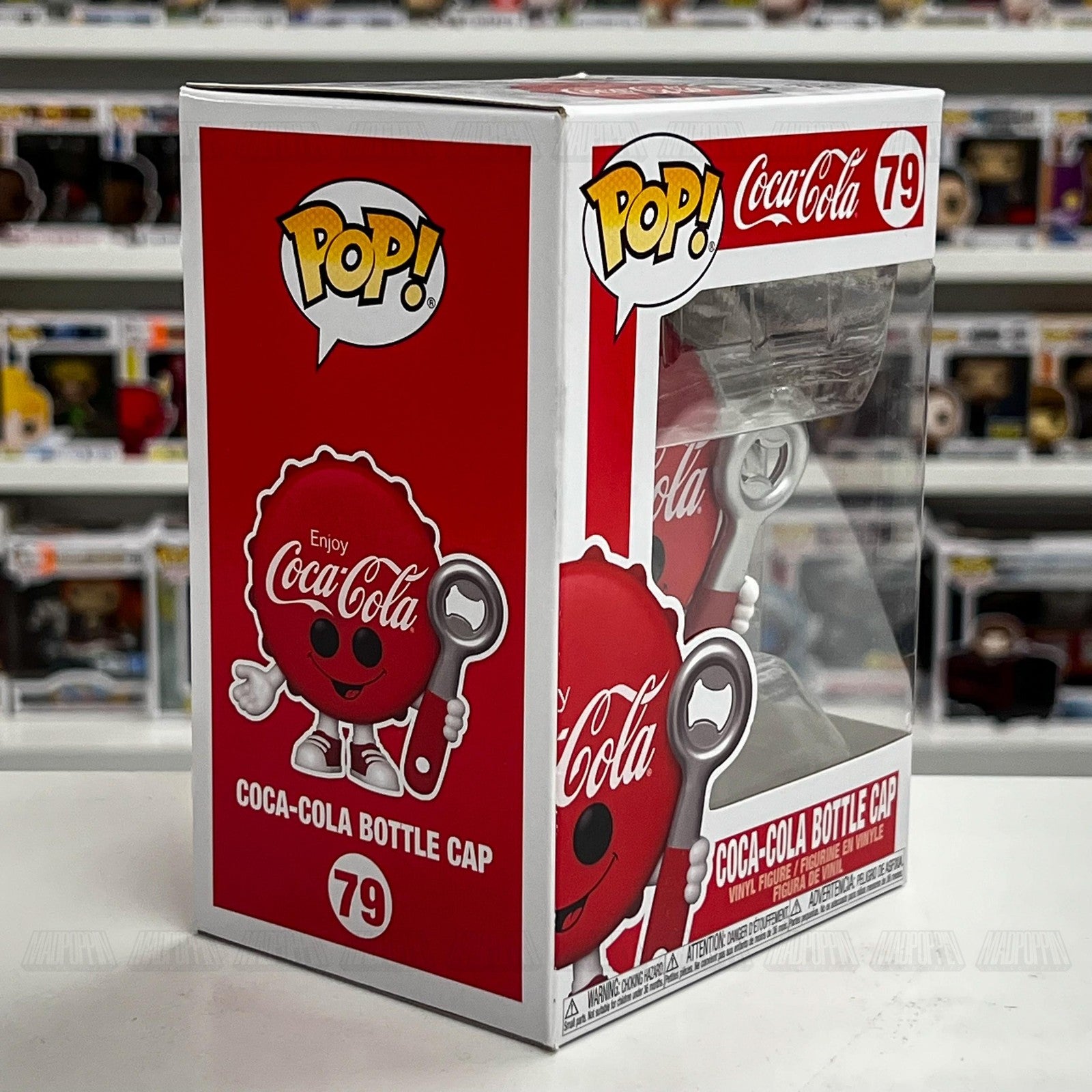 Funko Pop Coca-Cola Bottle Cap Figure #79 Vinyl Collectible Ad Icon New in Box