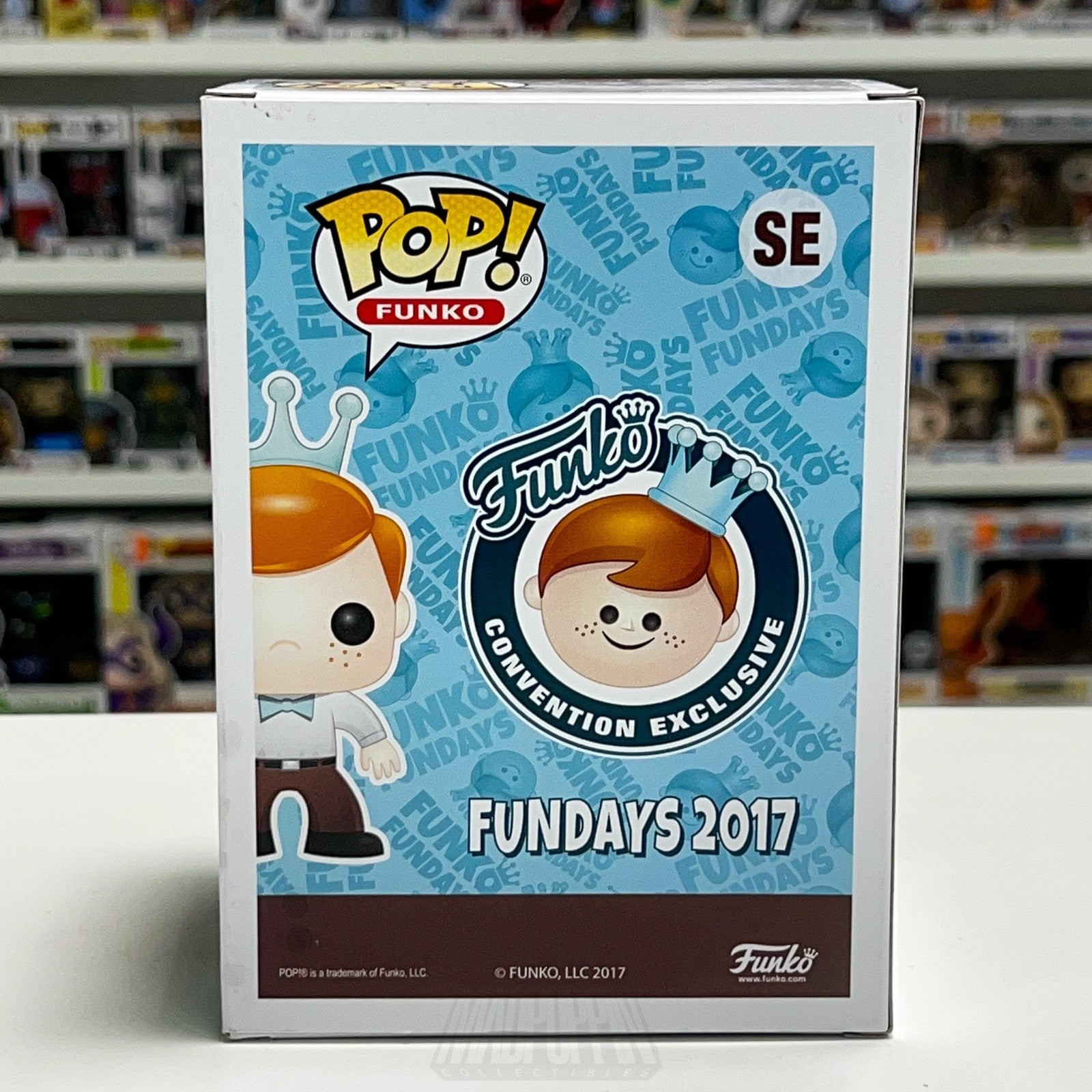 Funko Pop Freddy as MMPR Blue Ranger SE Fundays 2017 SDCC 525 Pcs Exclusive Toy