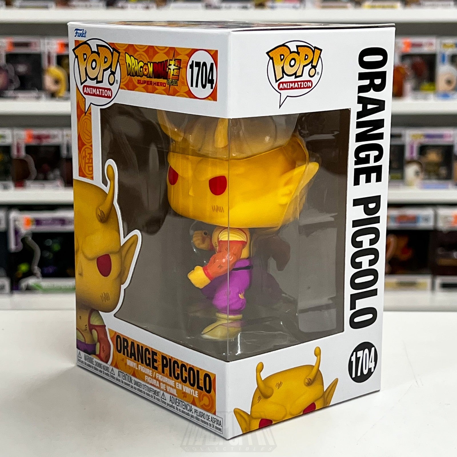 Funko Pop Anime Dragon Ball Super Hero Orange Piccolo 1704 Manga Vinyl Figure1