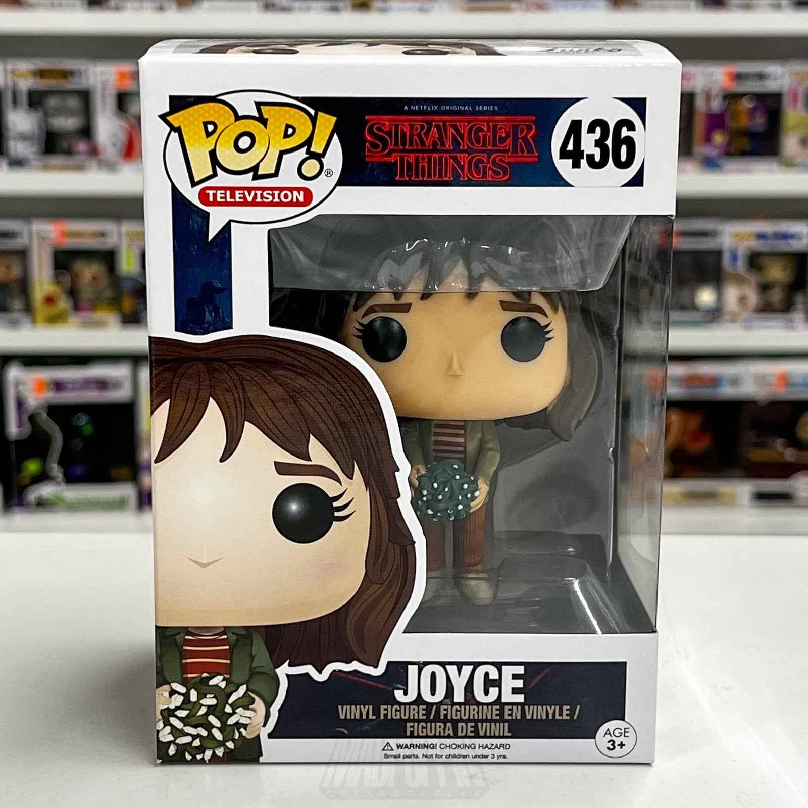 Funko Pop Television Stranger Things Joyce 436 Vinyl Figure Toy Horror Sci-Fi0
