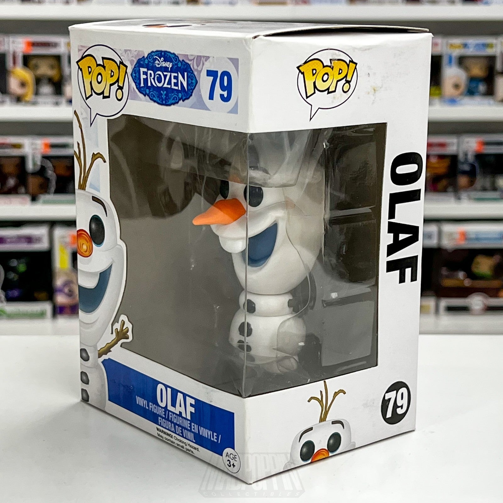 Funko Pop Disney Frozen Olaf 79 Vinyl Figure Snowman Hans Christian Andersen Toy1