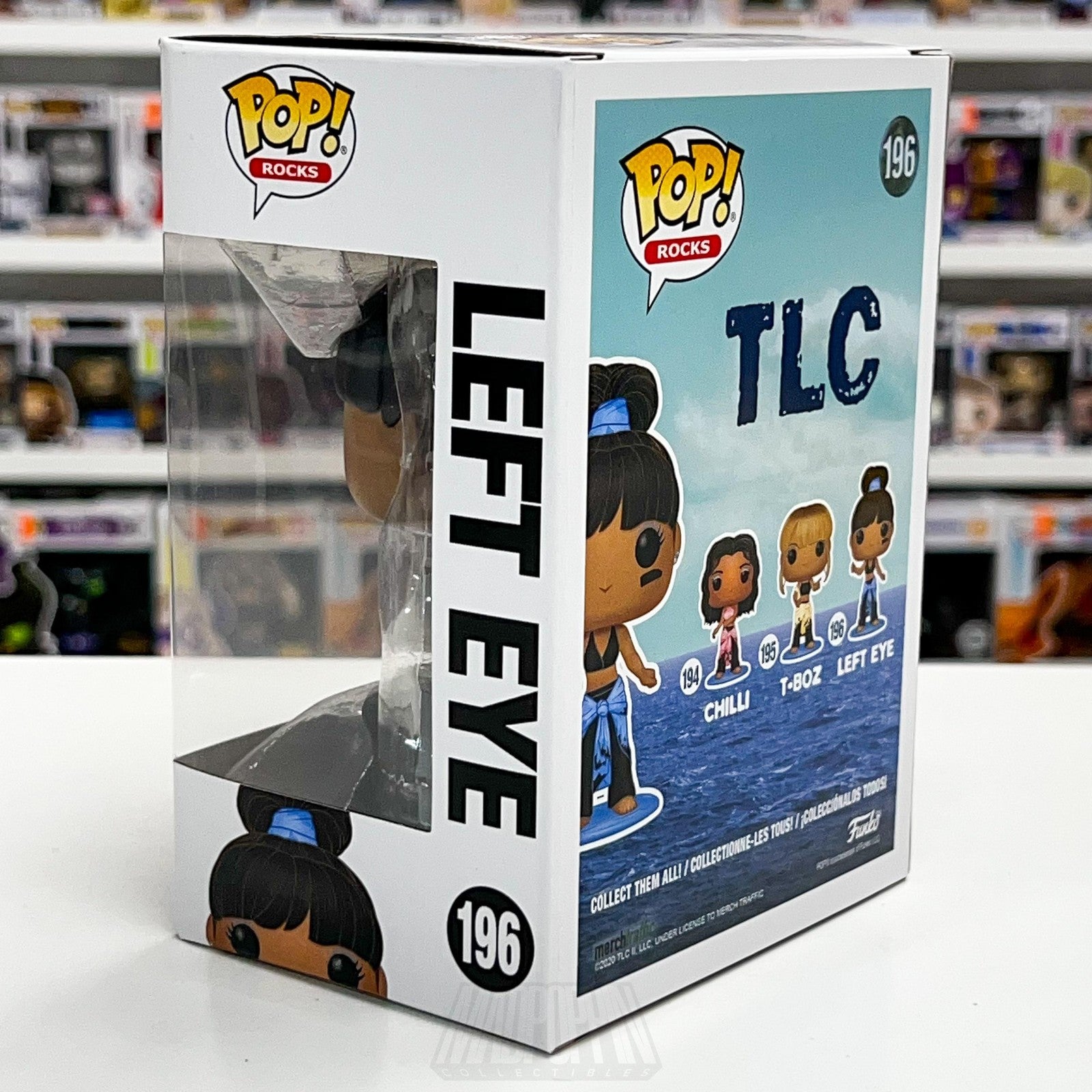 Funko Pop Rocks TLC Left Eye 196 Waterfalls Video Vinyl Figure 90s R&B Atlanta2