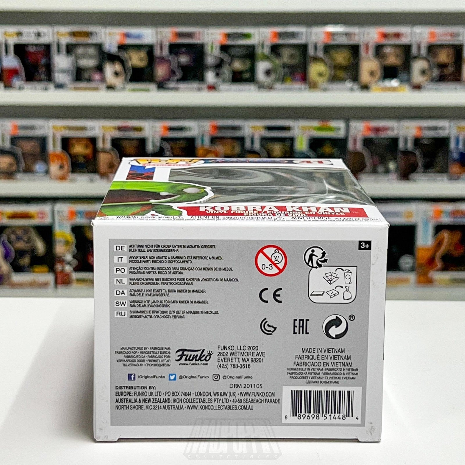 Funko Pop Masters of the Universe MOTU Kobra Khan #41 Retro Vinyl Figure NIB Toy