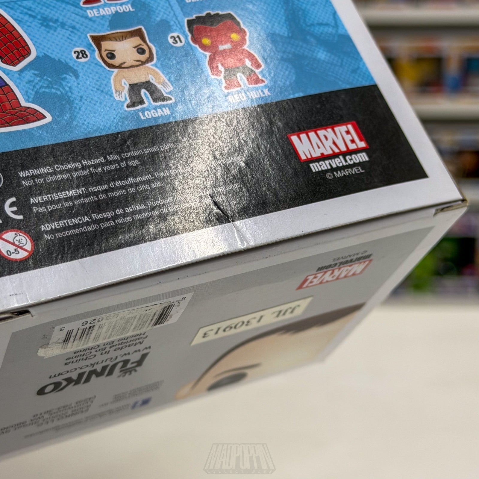 Funko Pop Marvel Peter Parker Spider-Man Comikaze Exclusive 34 Toy Vinyl Figure8