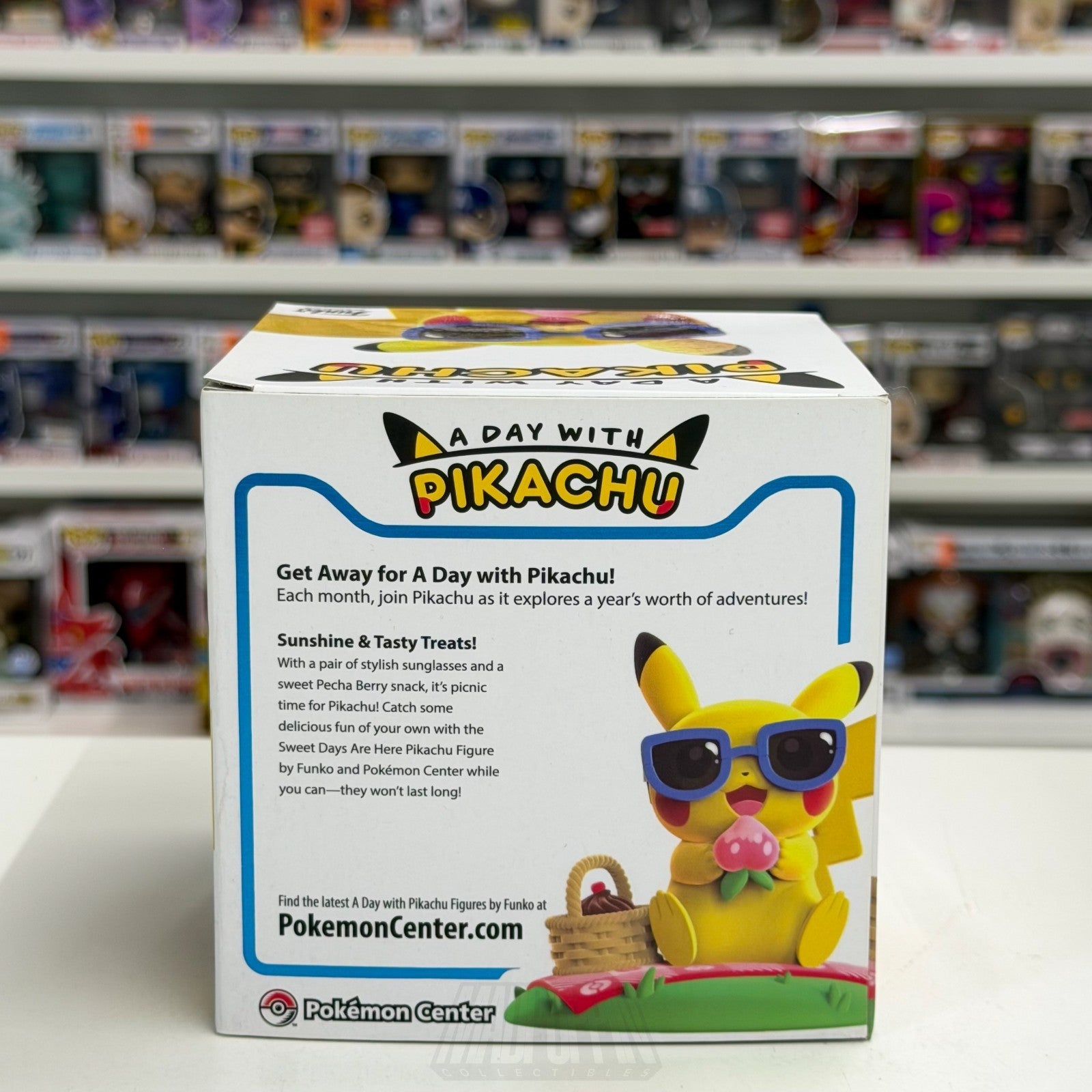 Funko A Day With Pikachu Sweet Days are Here Pokémon Center TCG Toy Vinyl Figure3