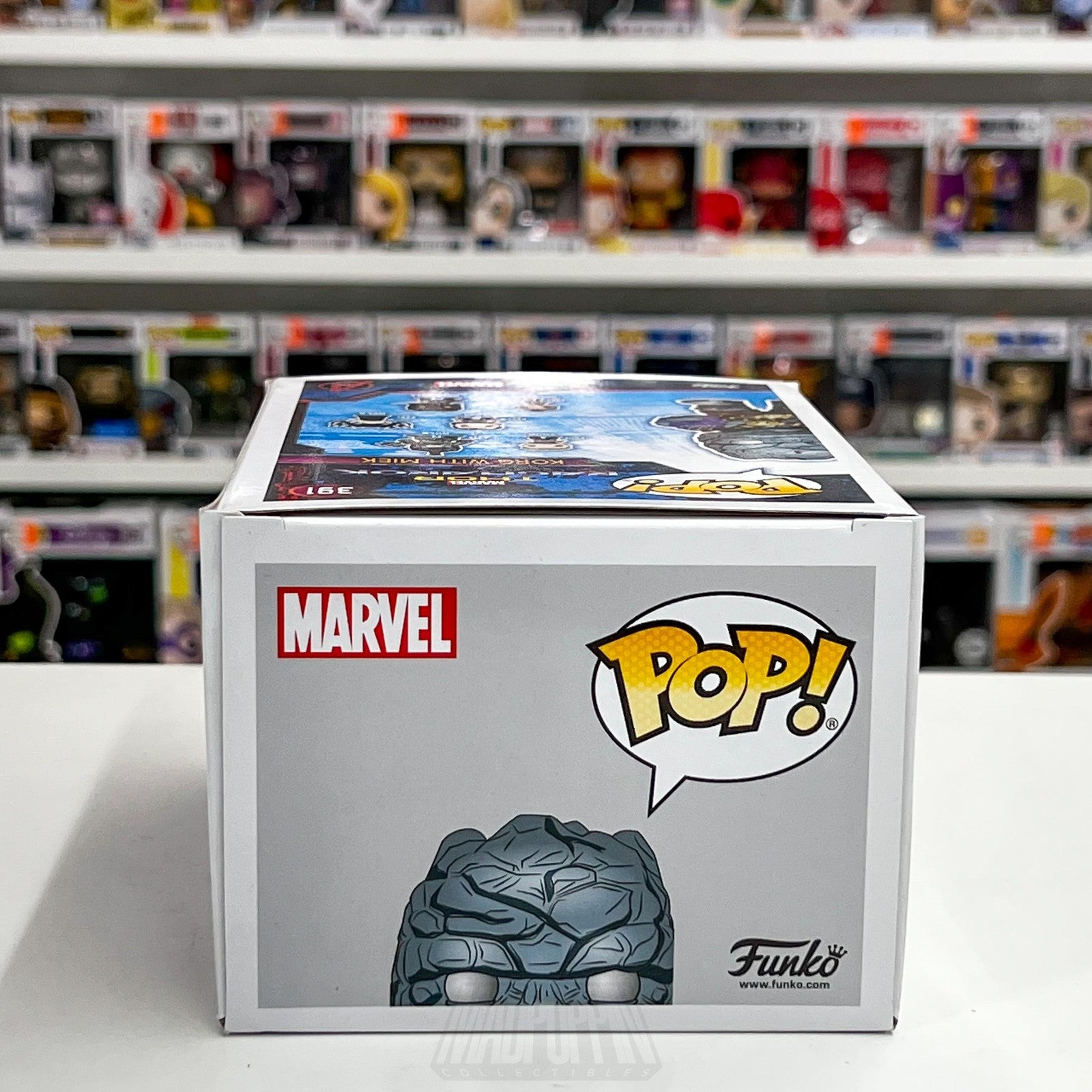 Funko Pop Marvel Thor Ragnarok Korg w/Miek 391 2018 Fall Con NYCC Vinyl Figure6
