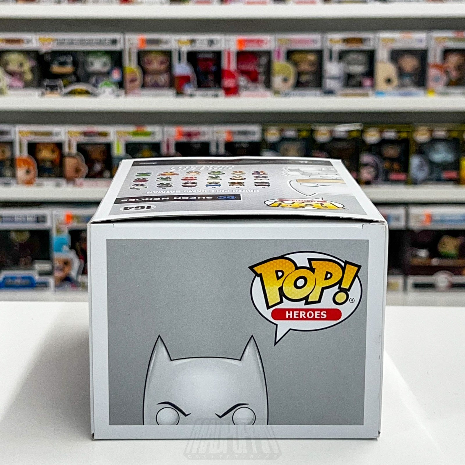 Funko Pop DC Super Heroes North Pole Camo Batman Target 164 White Vinyl Figure6