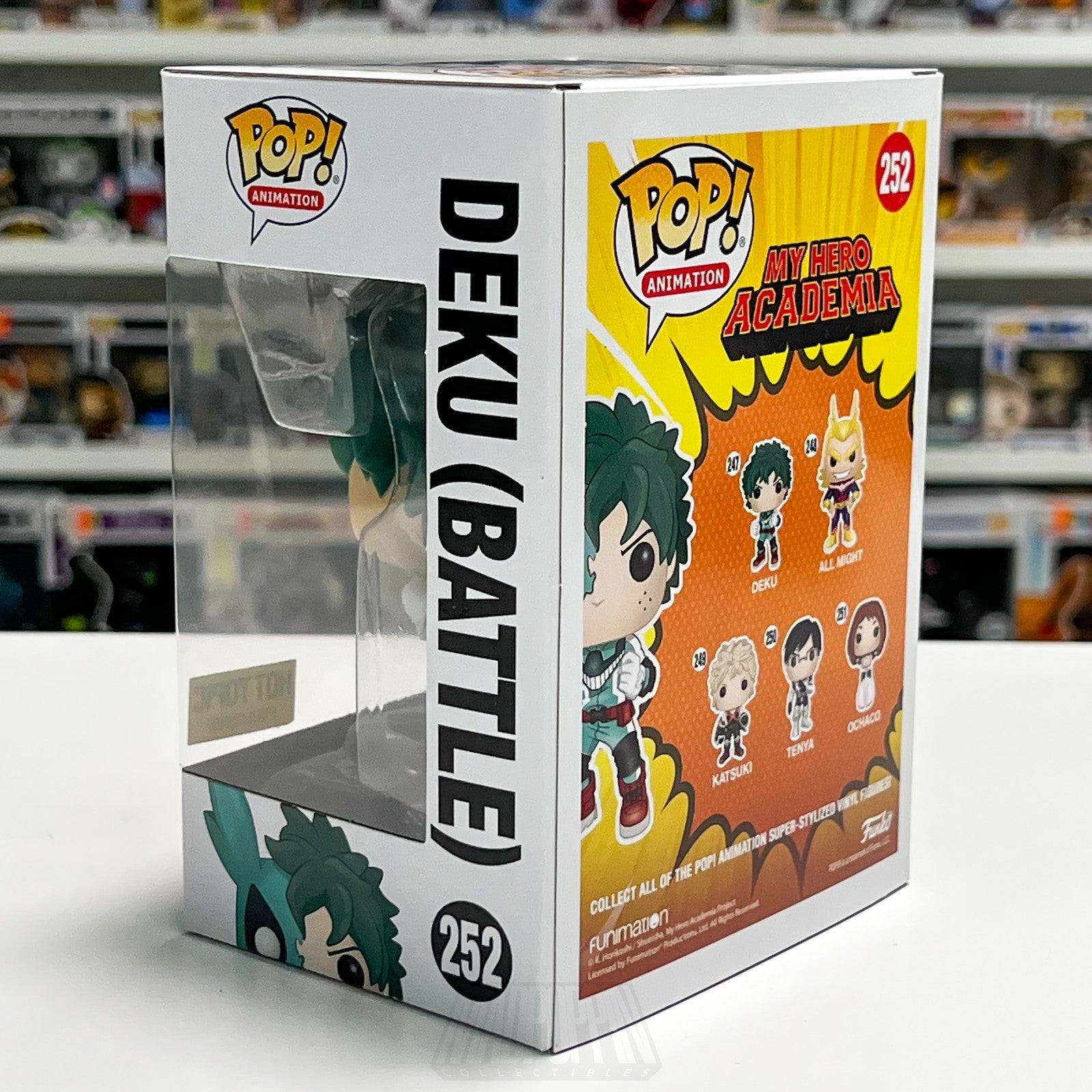 Funko Pop Anime My Hero Academia Deku Battle Hot Topic 252 Izuku Midoria Figure2