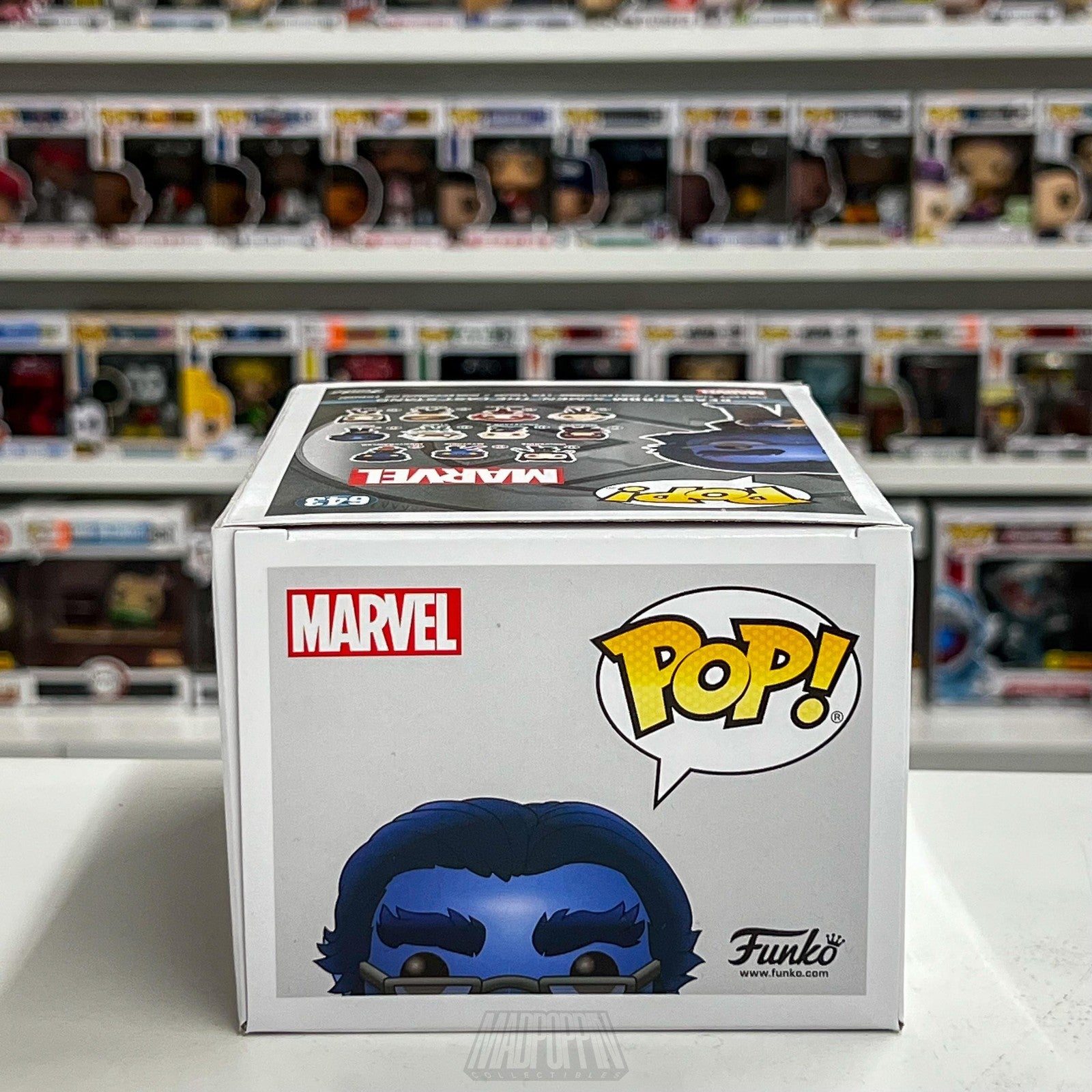 Funko Pop Marvel Beast 643 X-Men The Last Stand Figure New In Box Bobble-Head