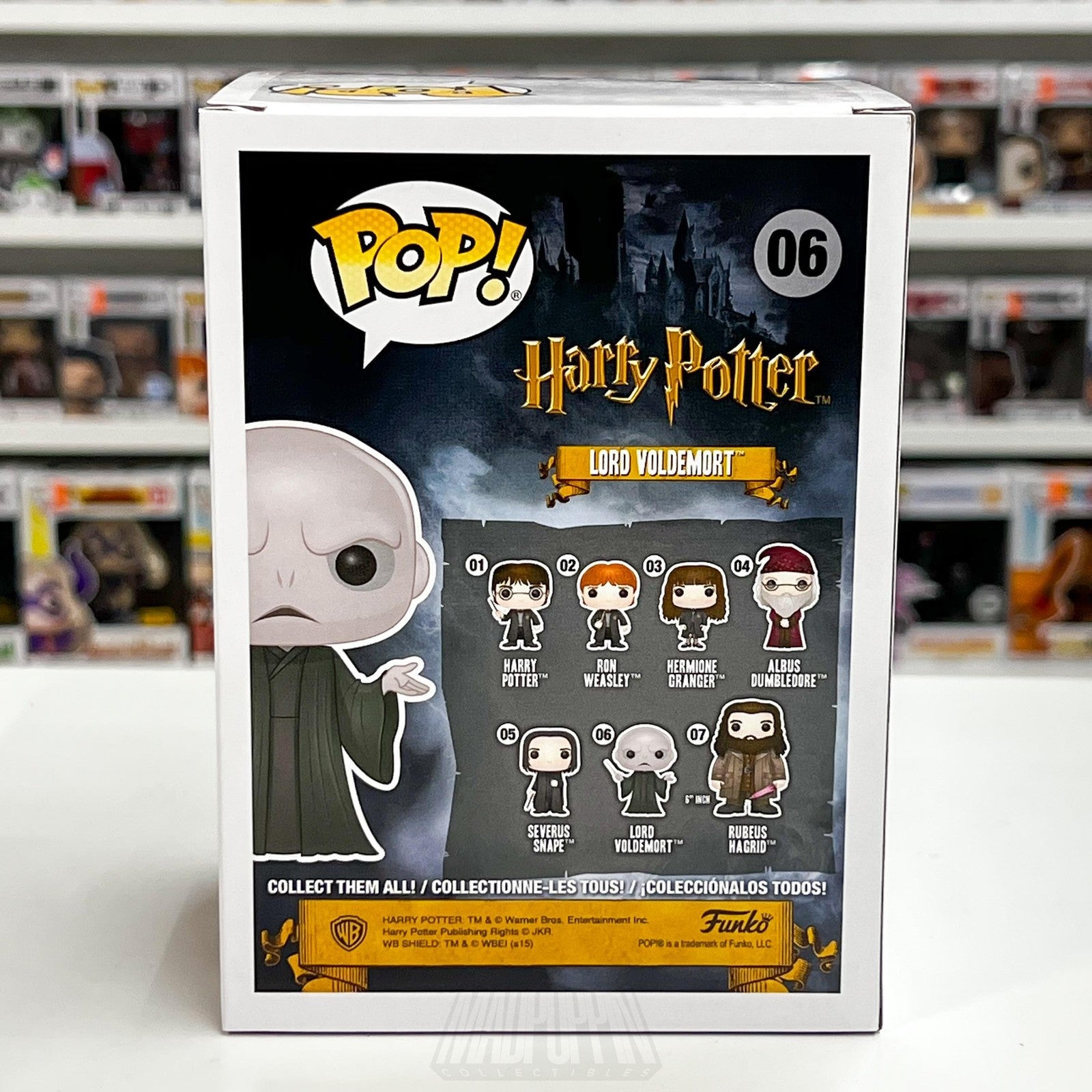 Funko Pop Vinyl Harry Potter Lord Voldemort 06 Wizard Tom Riddle Figure Toy Wiz