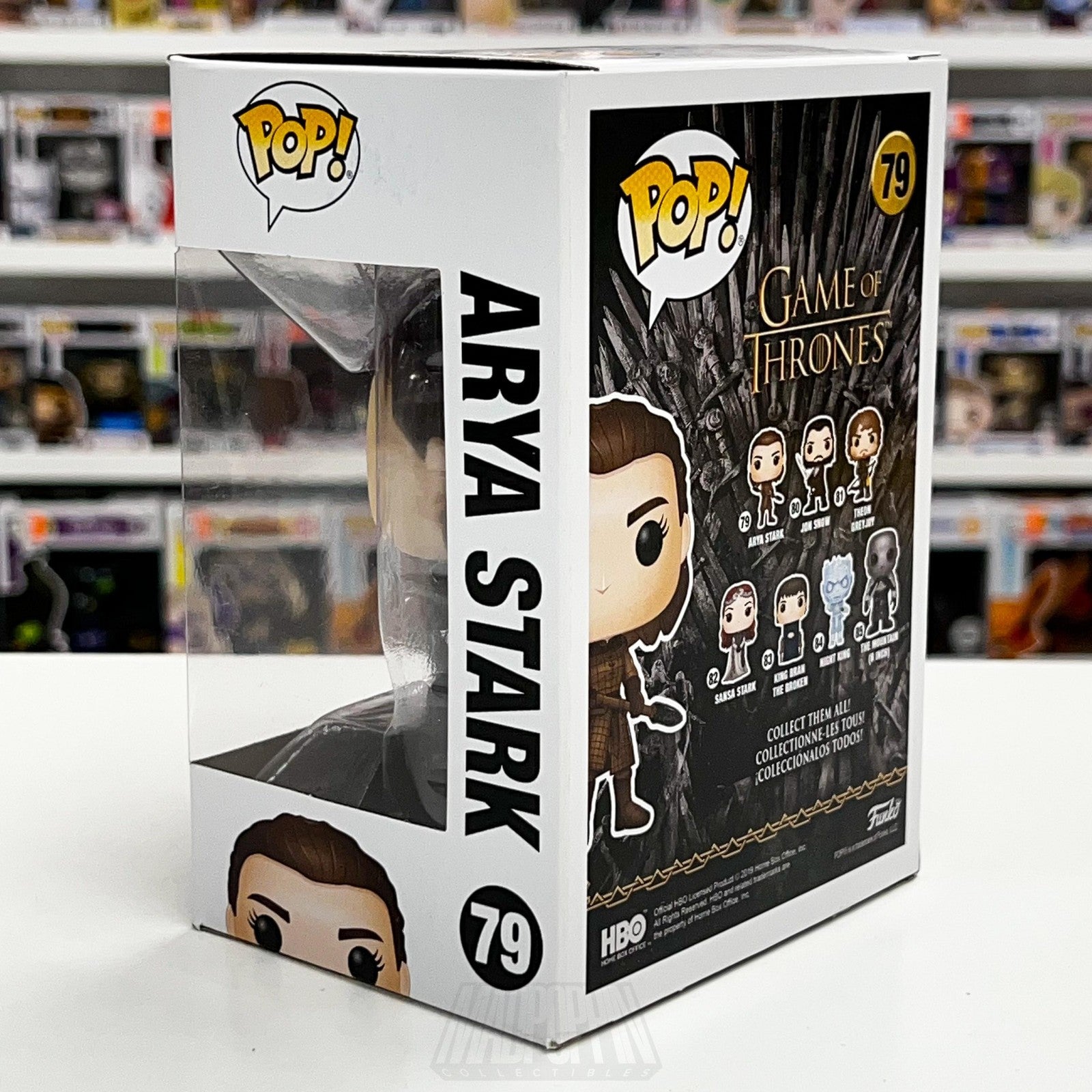 Funko Pop Game of Thrones Arya Stark #79 Vinyl Figure 2019 HBO Box Collectible2