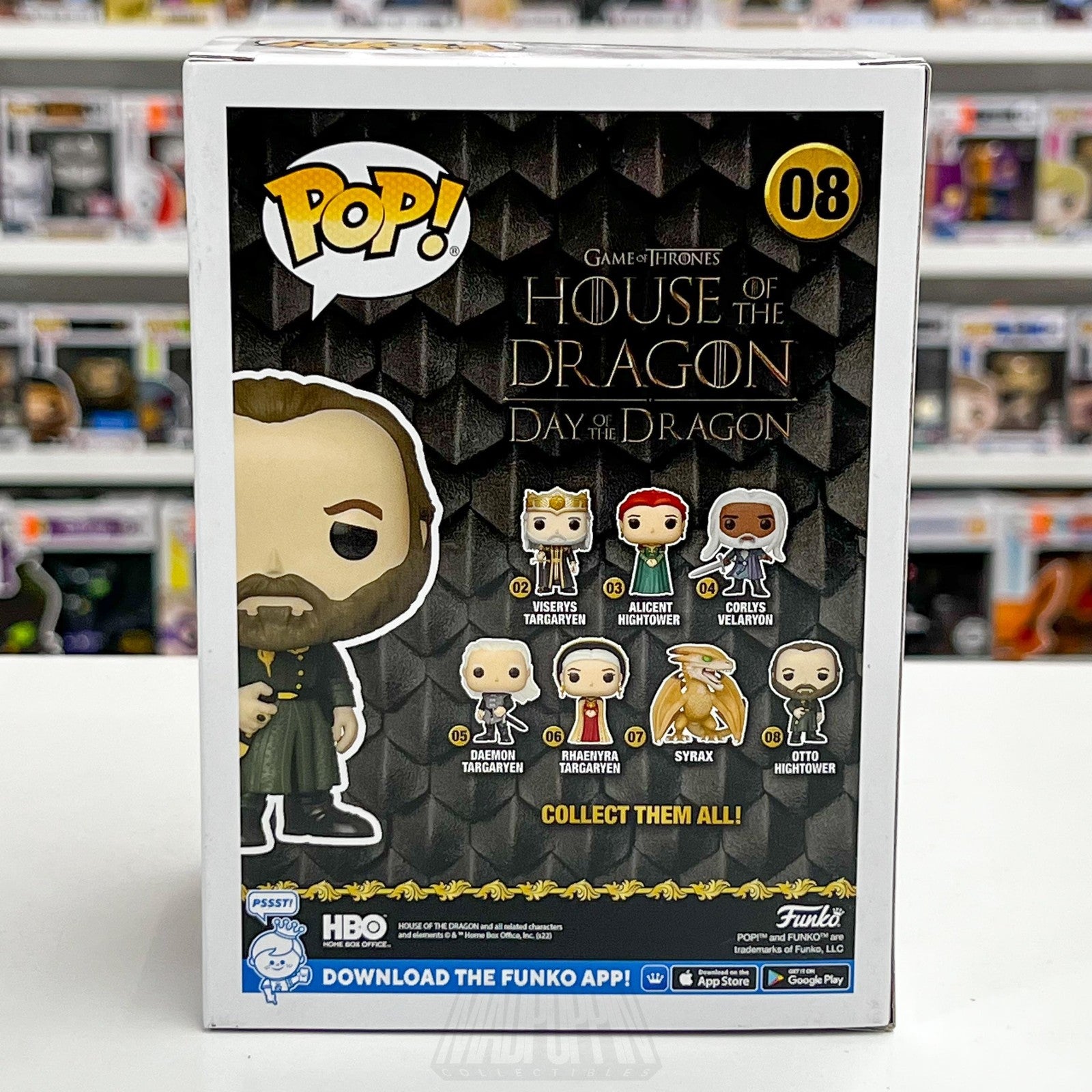 Funko Pop House of the Dragon Otto Hightower 08 Vinyl Figure Game of Thrones3