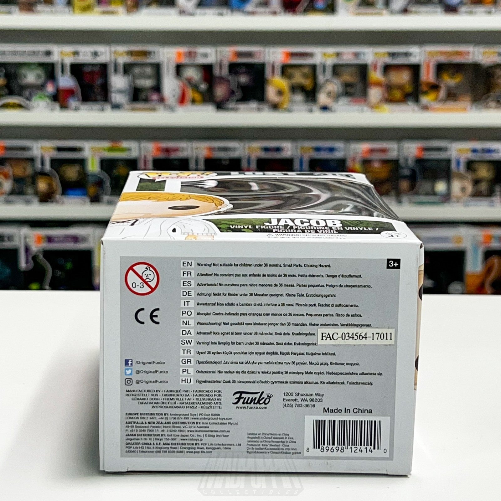 Funko Pop Television Lost Jacob 419 Vinyl Figure Science Fiction Adventure Drama7