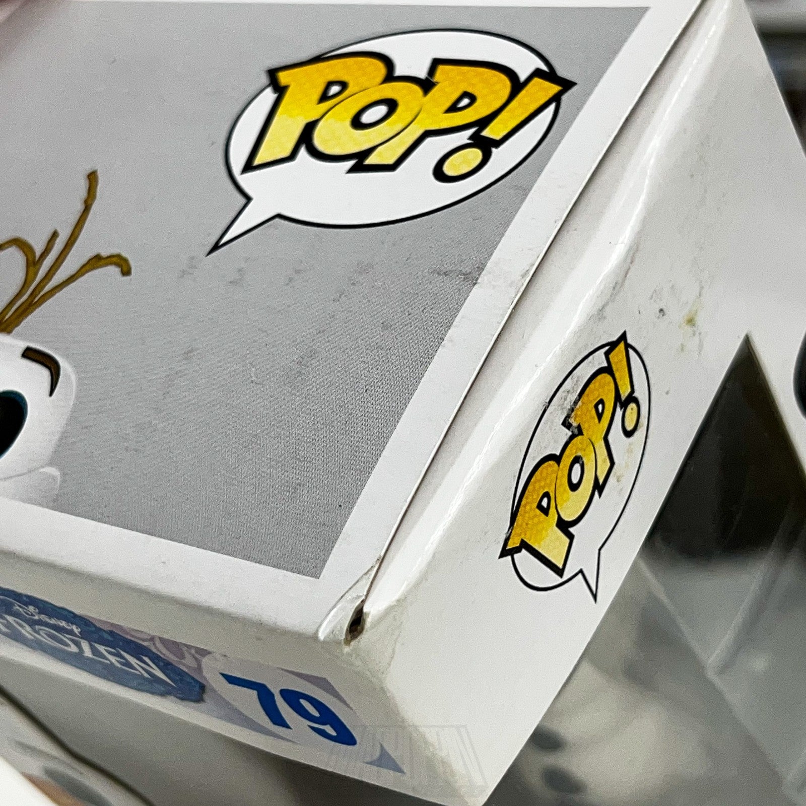 Funko Pop Disney Frozen Olaf 79 Vinyl Figure Snowman Hans Christian Andersen Toy8