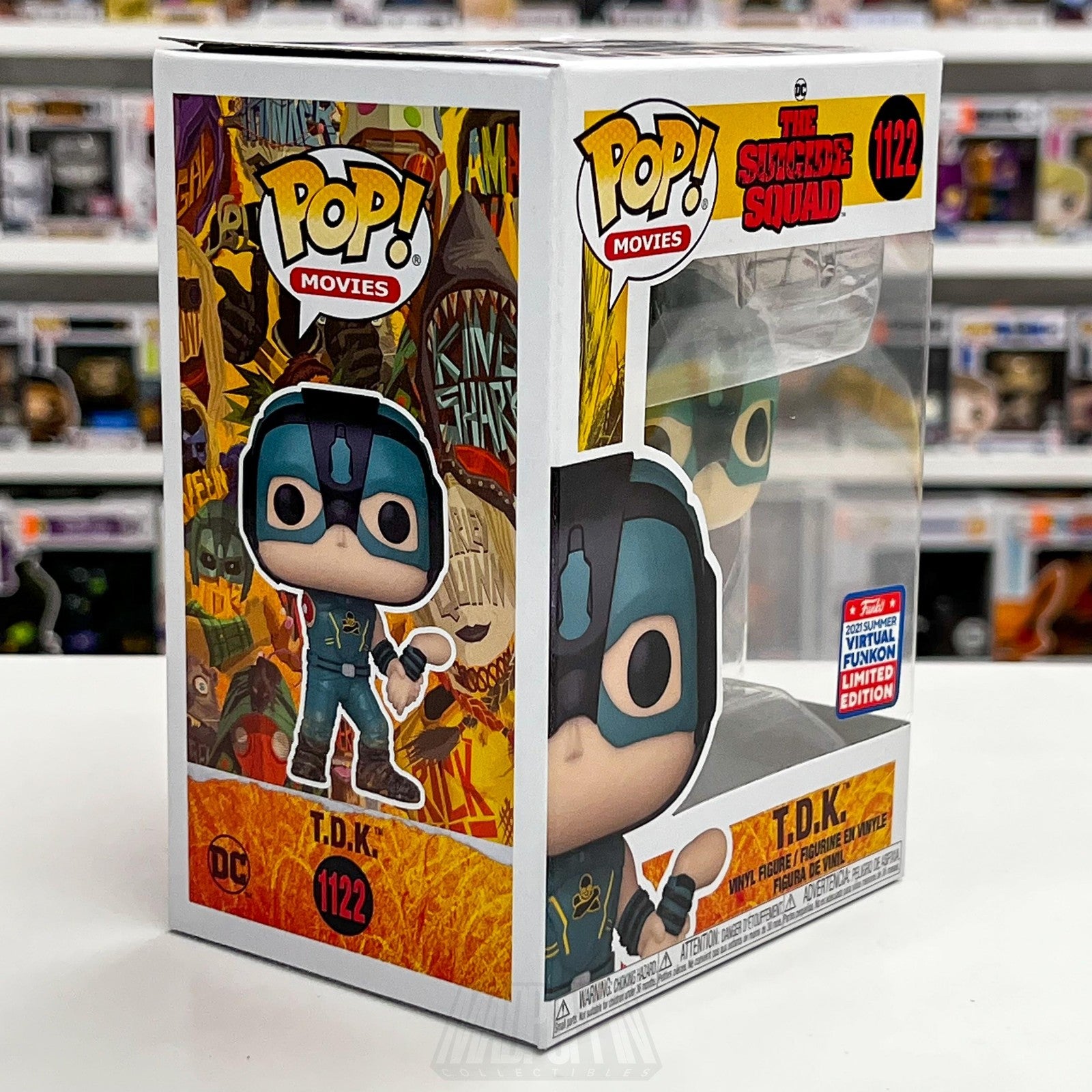 Funko Pop The Suicide Squad T.D.K. #1122 Vinyl Figure 2021 Summer Funkon LE5