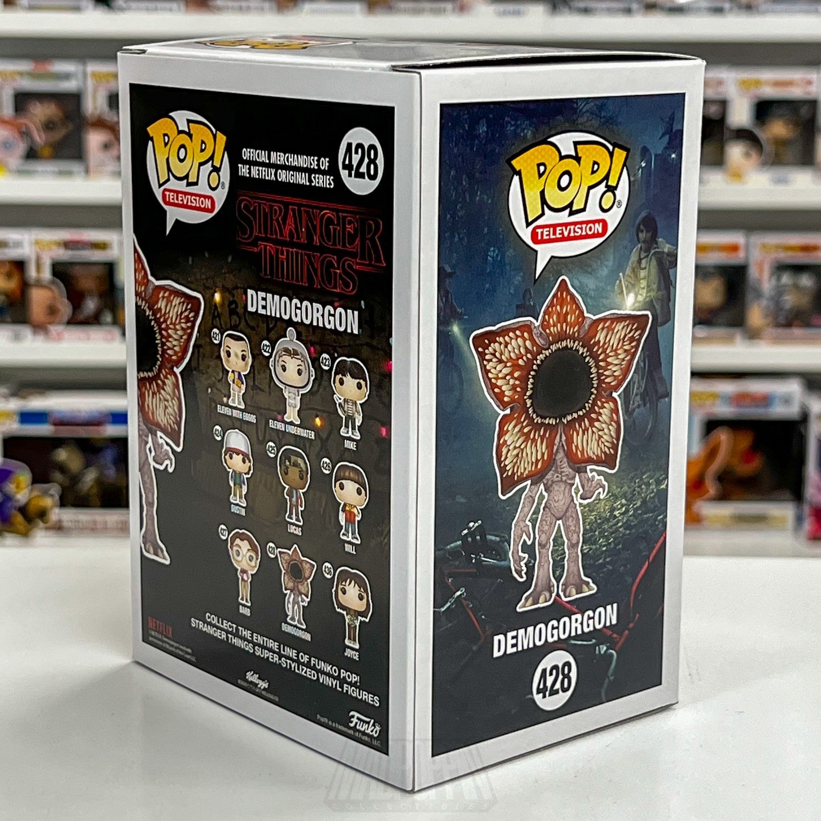 Funko Pop Television Stranger Things Demogorgon Closed Mouth Chase 428 Figure4
