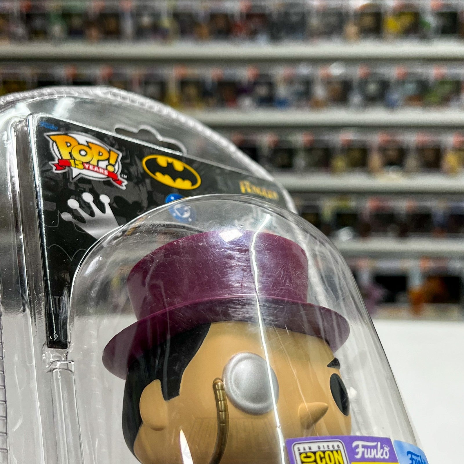 Funko Pop DC Heroes Penguin Clamshell SDCC 2025 Exclusive LE 2010 Pieces Batman