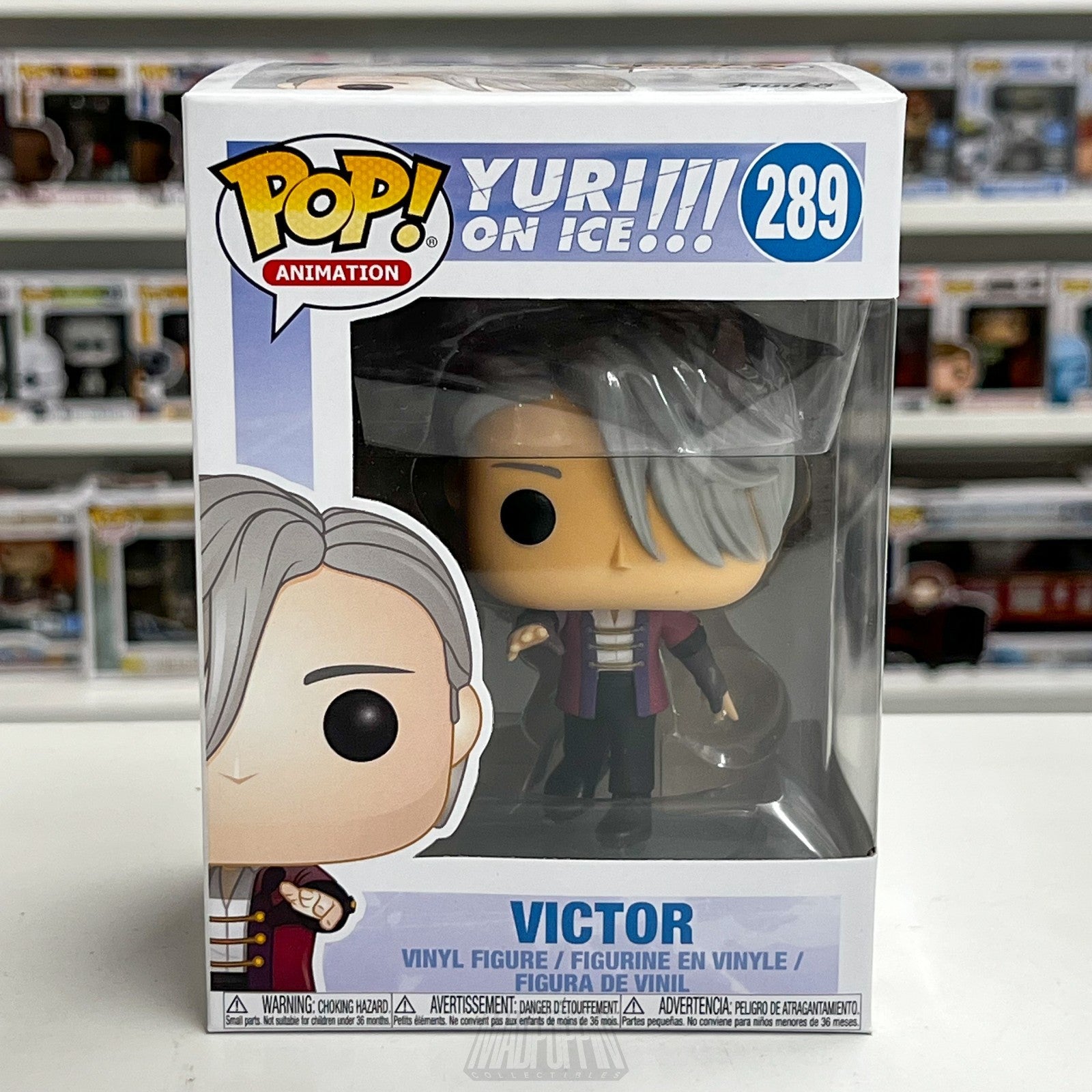 Funko Pop Anime Yuri On Ice Yurio 290 Vaulted Japanese Manga Figure Skating