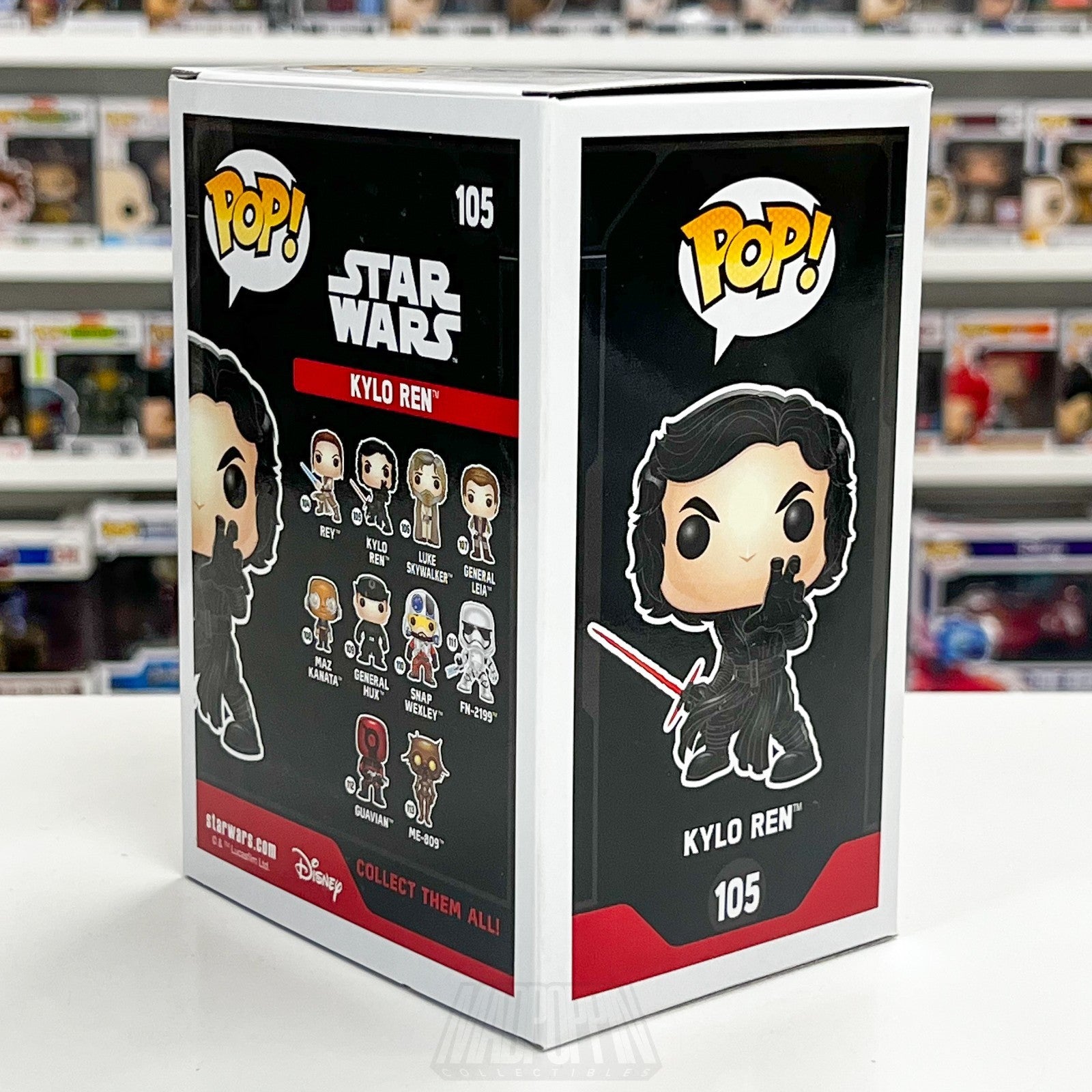 Funko Pop Star Wars Episode 7 Force Awakens Kylo Ren Starkiller Duel 105 Figure4