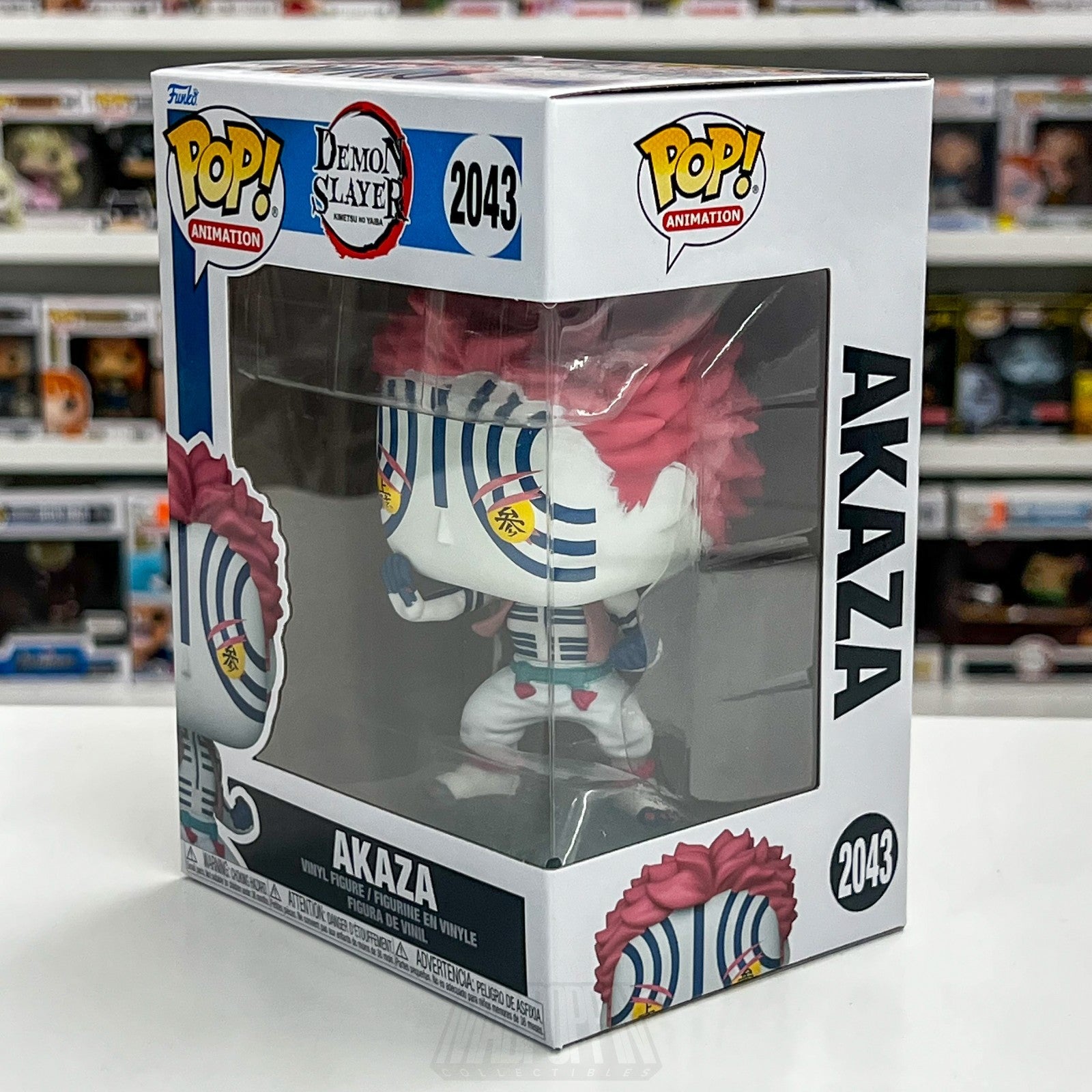 Funko Pop Anime Demon Slayer Akaza 2043 Twelve Kizuki Japan Manga Vinyl Figure1
