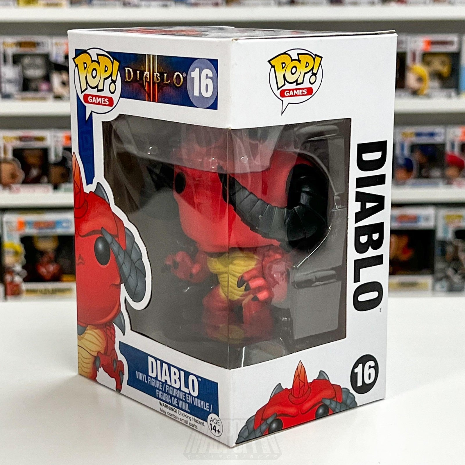 Funko Pop! Games Diablo 16 Vinyl Figure Blizzard Entertainment Collectible Toy