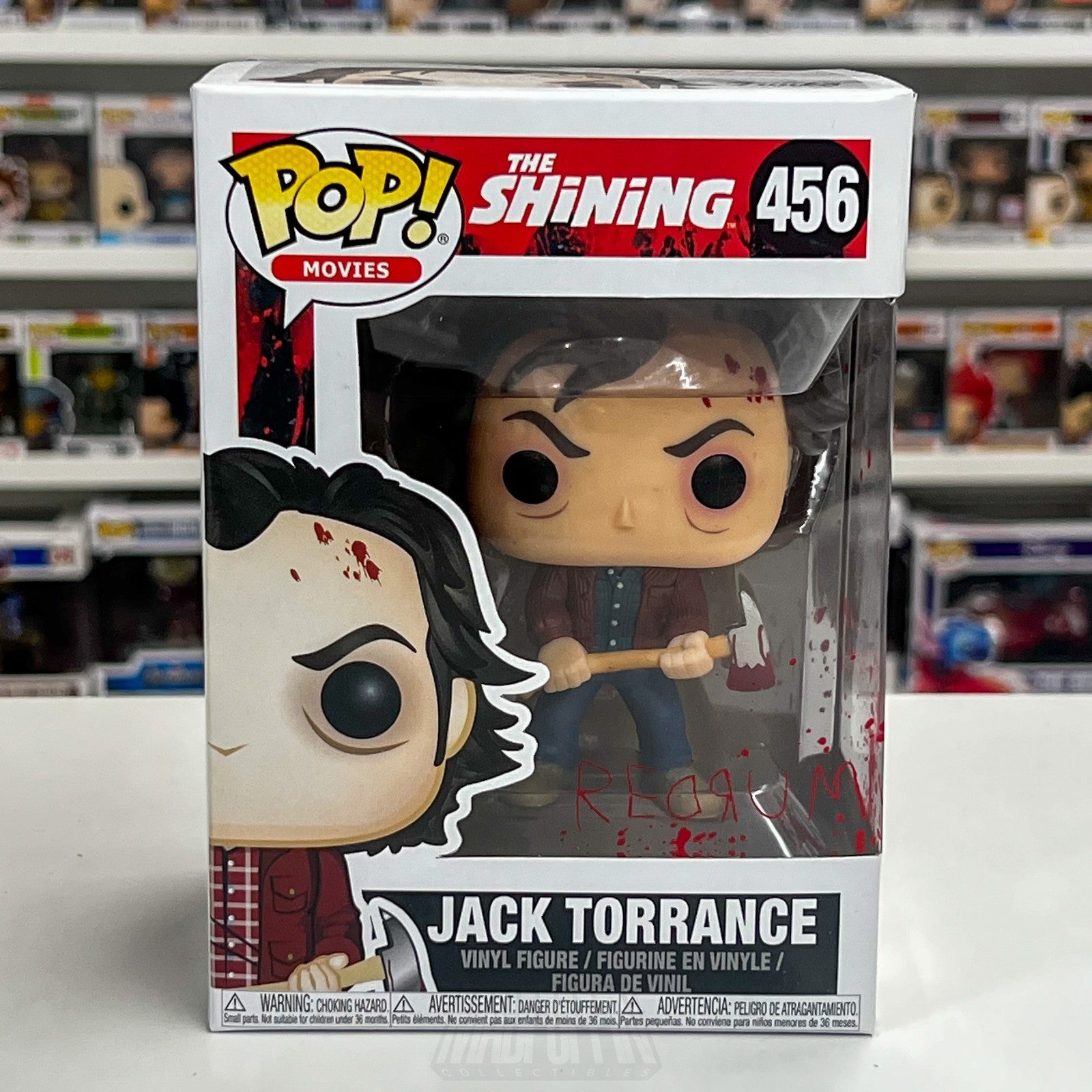 Funko Pop Movies Shining Jack Torrance 456 Horror Kubrick Nicholson Vinyl Figure0