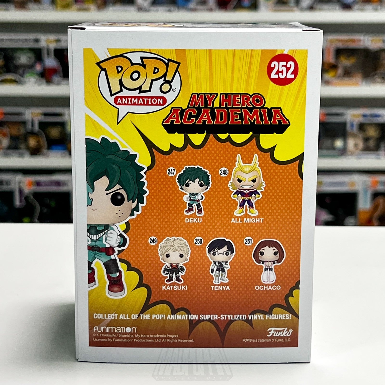 Funko Pop Anime My Hero Academia Deku Battle Hot Topic 252 Izuku Midoria Figure3
