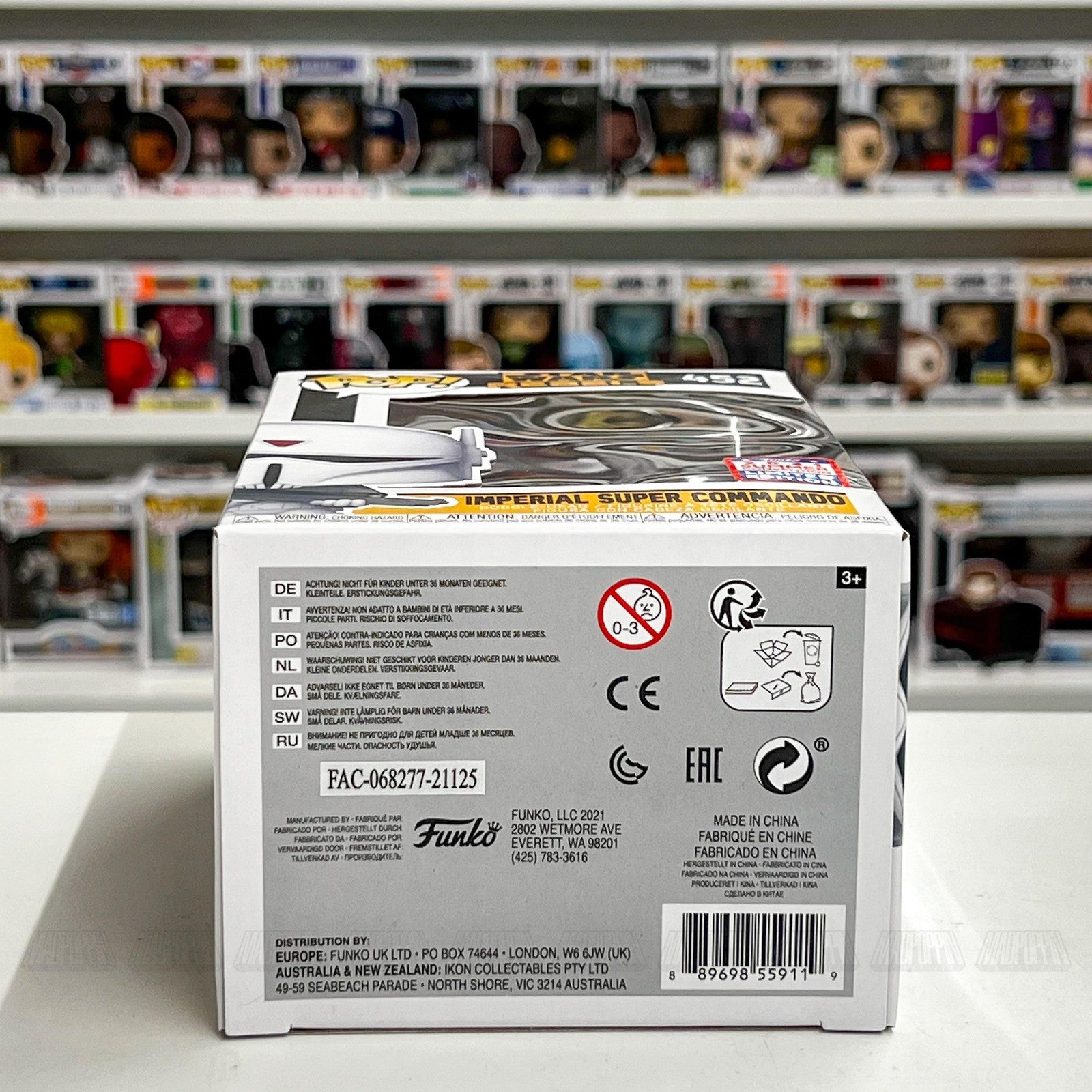 Funko Pop Star Wars Rebels Imperial Super Commando 452 Summer Convention