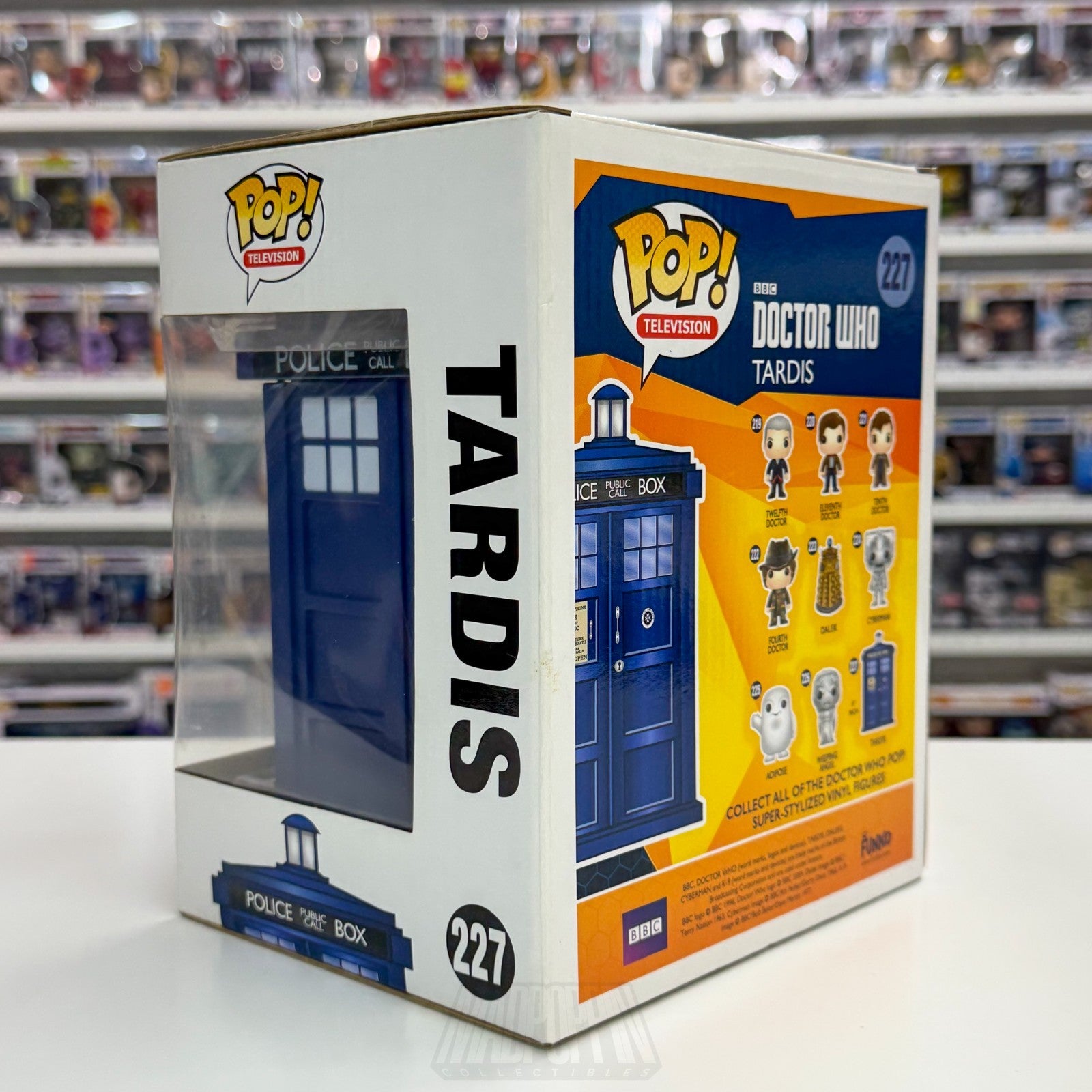 Funko Pop Television BBC Doctor Who TARDIS 227 Sci-Fi Timeship Toy Vinyl Figure2