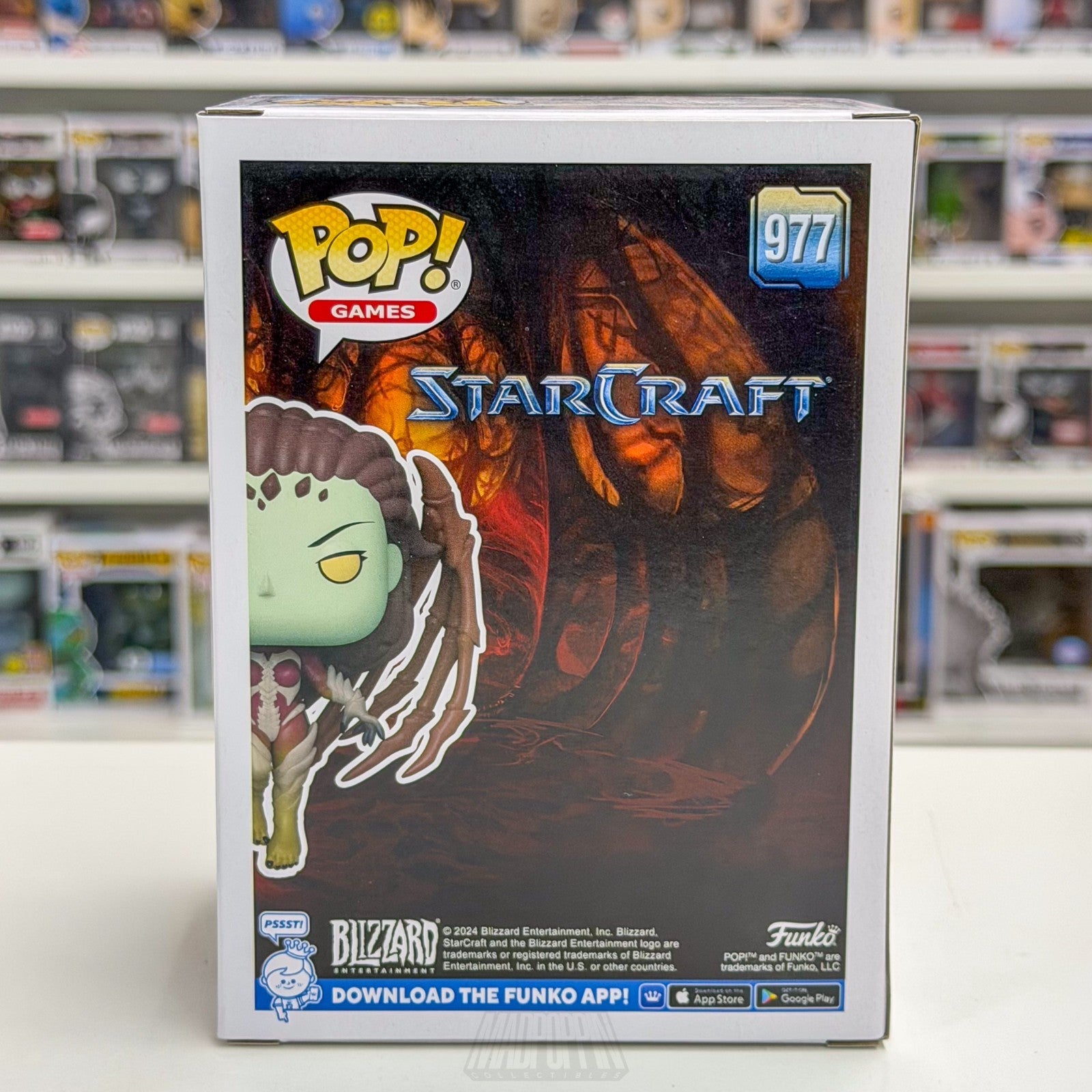 Funko Pop Video Games Starcraft Kerrigan GameStop 977 Blizzard Toy Vinyl Figure3
