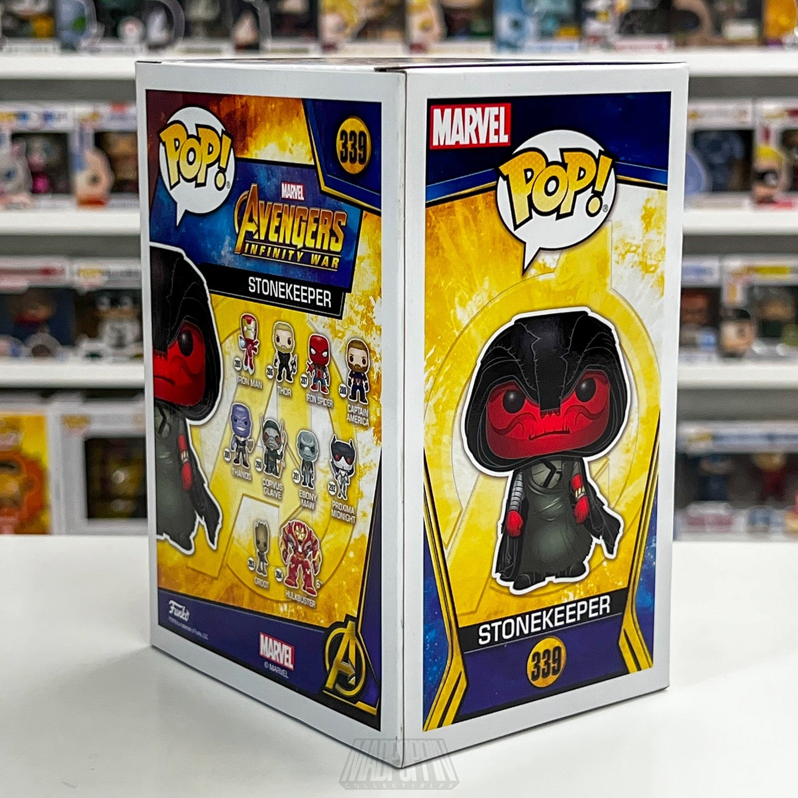 Funko Pop Marvel Stonekeeper 339 Avengers Infinity War Limited Edition Vinyl Fig