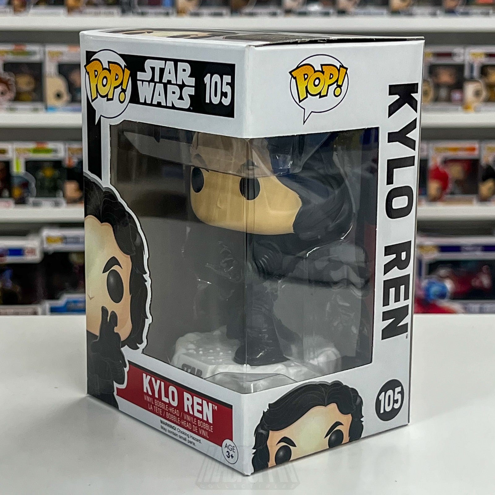 Funko Pop Star Wars Episode 7 Force Awakens Kylo Ren Starkiller Duel 105 Figure1