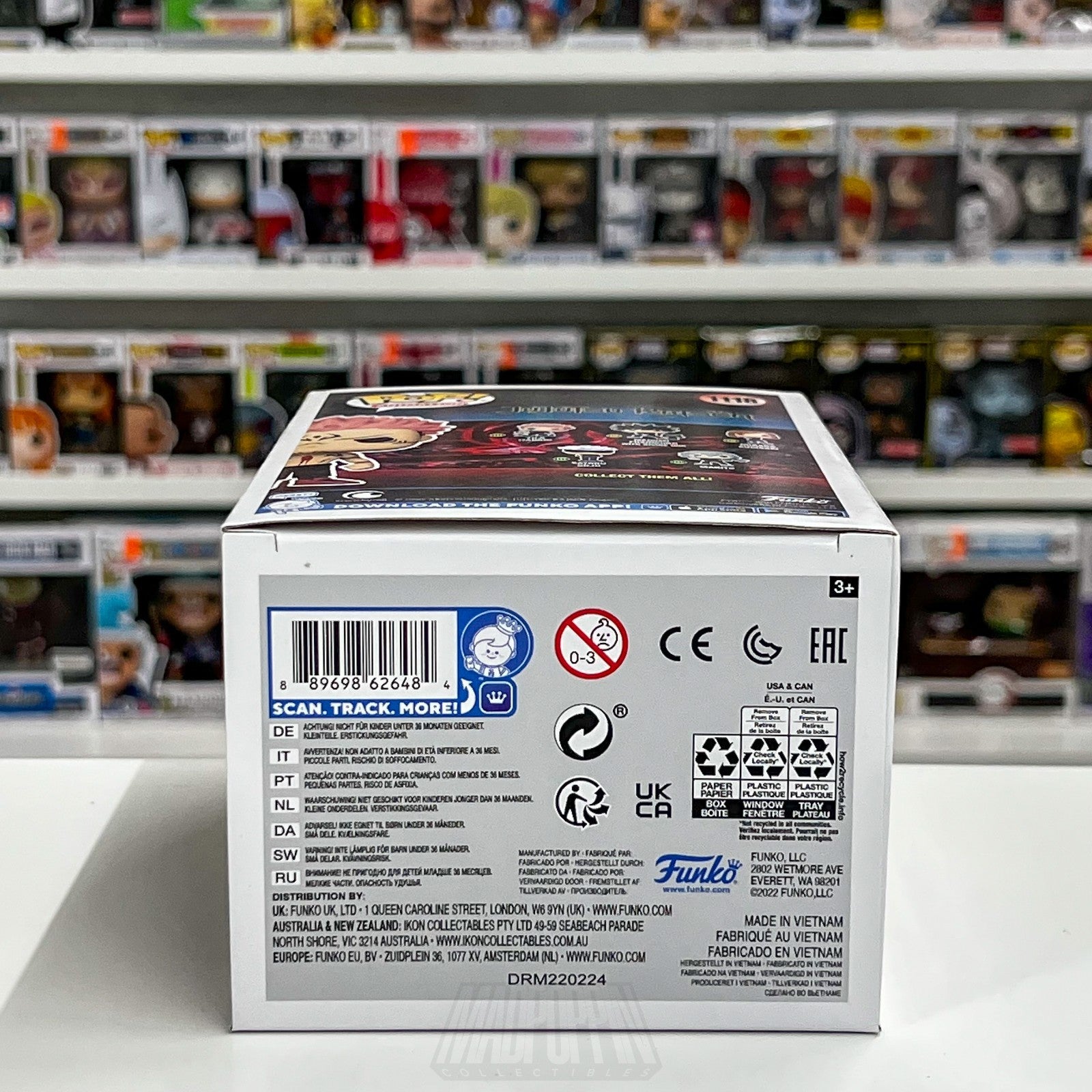 Funko Pop Anime Jujutsu Kaisen Ryomen Sukuna 1118 Special Edition Vinyl Figure7