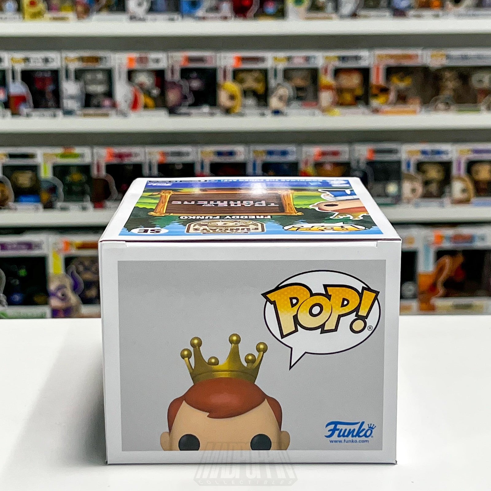 Funko Pop Freddy as Megatron Metallic Camp Fundays 500 PCS Transformers Cartoons