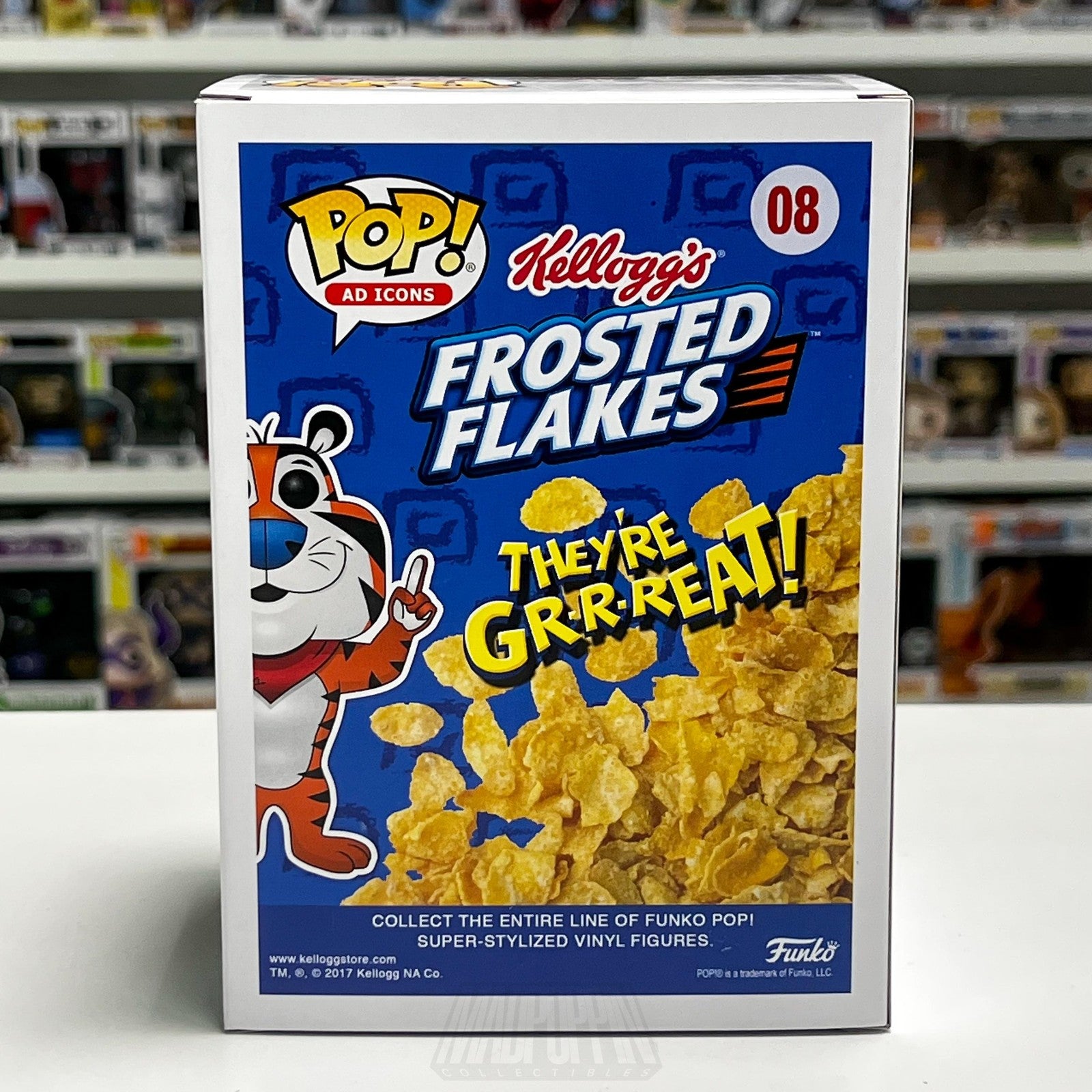 Funko Pop Ad Icons Tony the Tiger 08 Kellogg's Frosted Flakes Figure 3000 Pieces