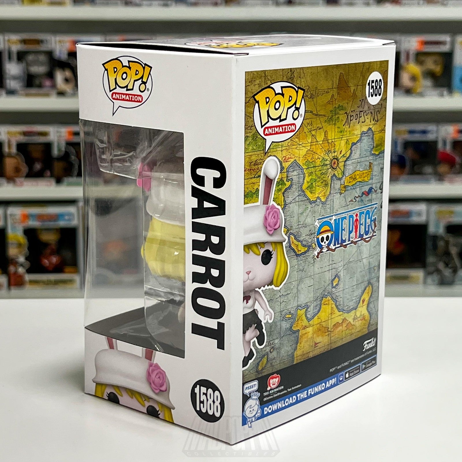 Funko Pop Animation One Piece Carrot #1588 Anime Vinyl Figure Toy New