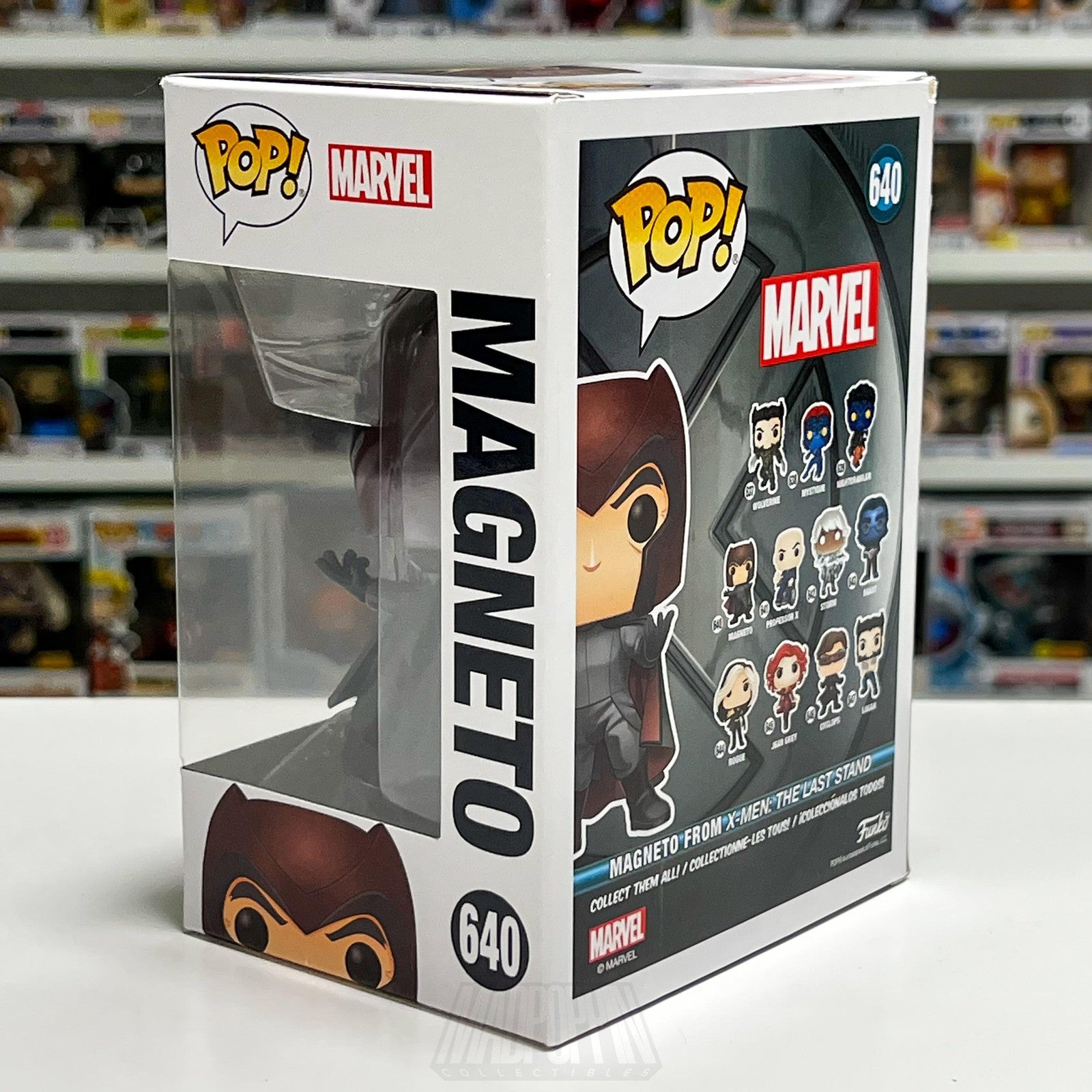 Funko Pop Marvel Magneto 640 X-Men The Last Stand Mutant BobbleHead Figure Toy