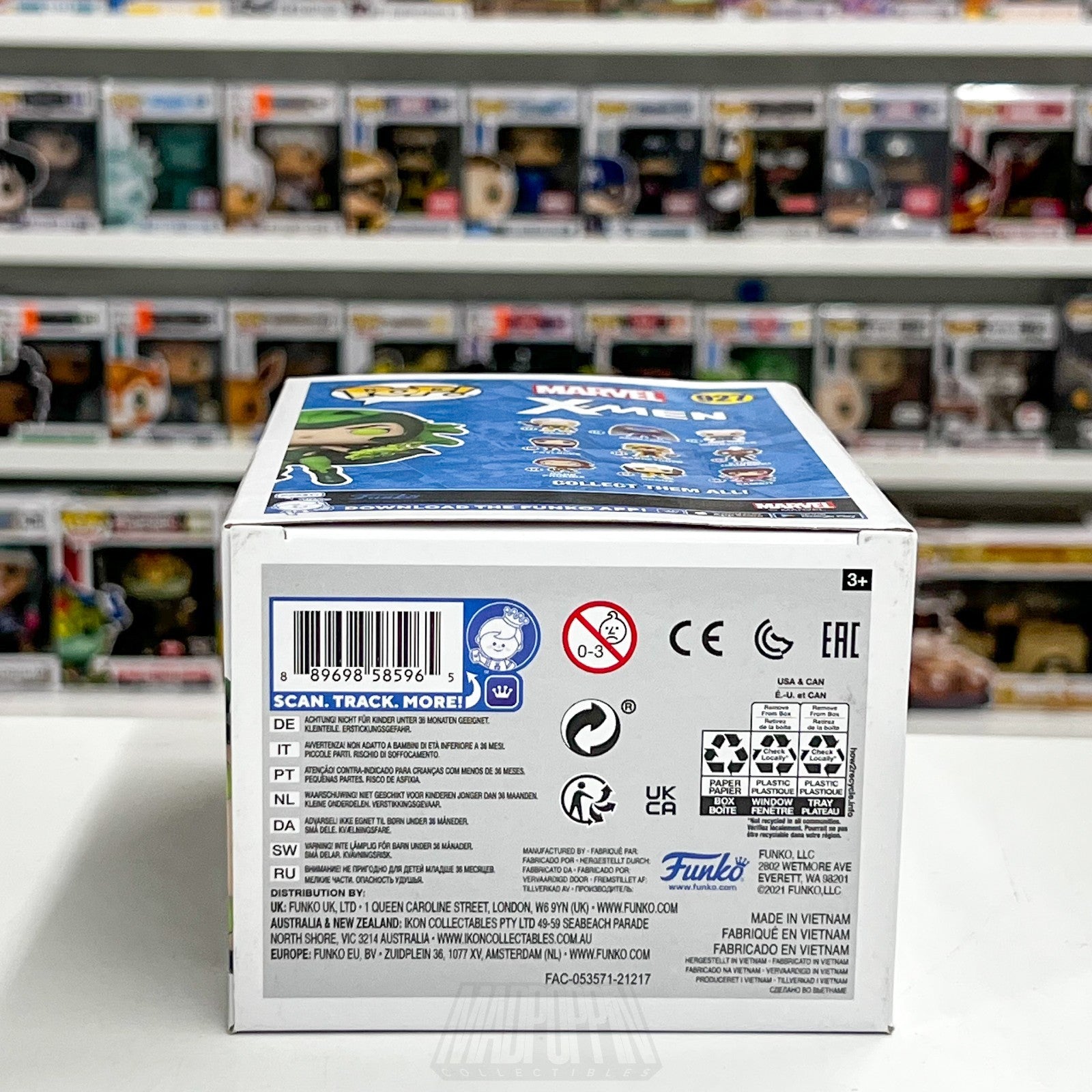 Funko Pop Marvel X-Men Polaris Glow NYCC 927 Mutant Lorna Dane Toy Vinyl Figure8