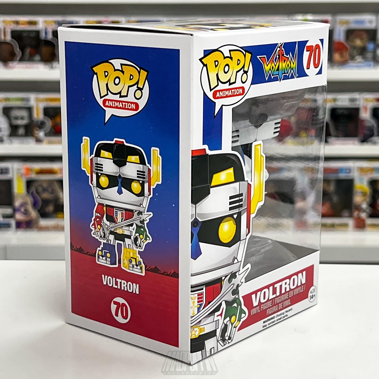 Funko Pop Animation Voltron 70 Vinyl Figure Defender Of The Universe Mint Boxed
