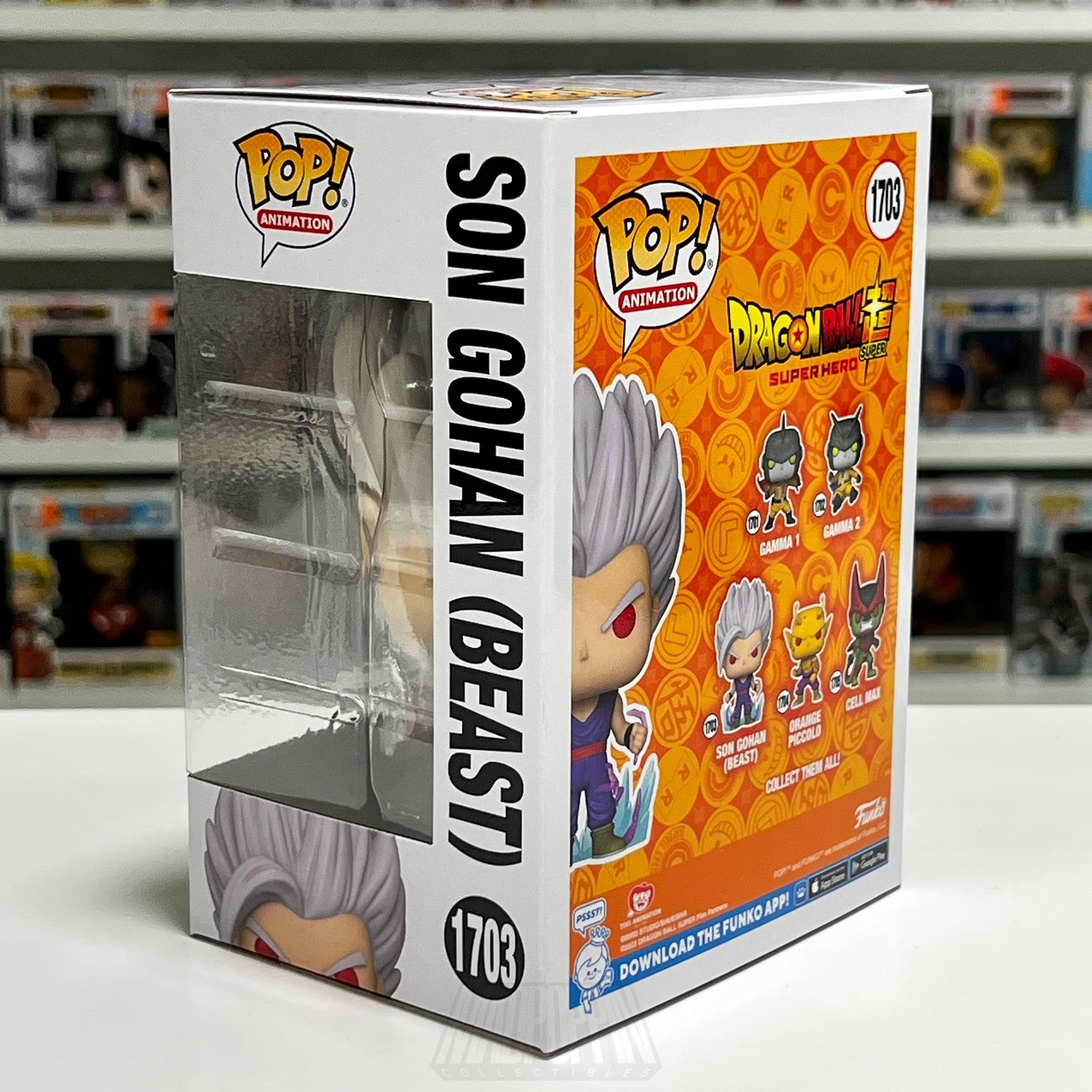 Funko Pop Animation Dragon Ball Super Son Gohan Beast 1703 Figure Anime Toy NIB