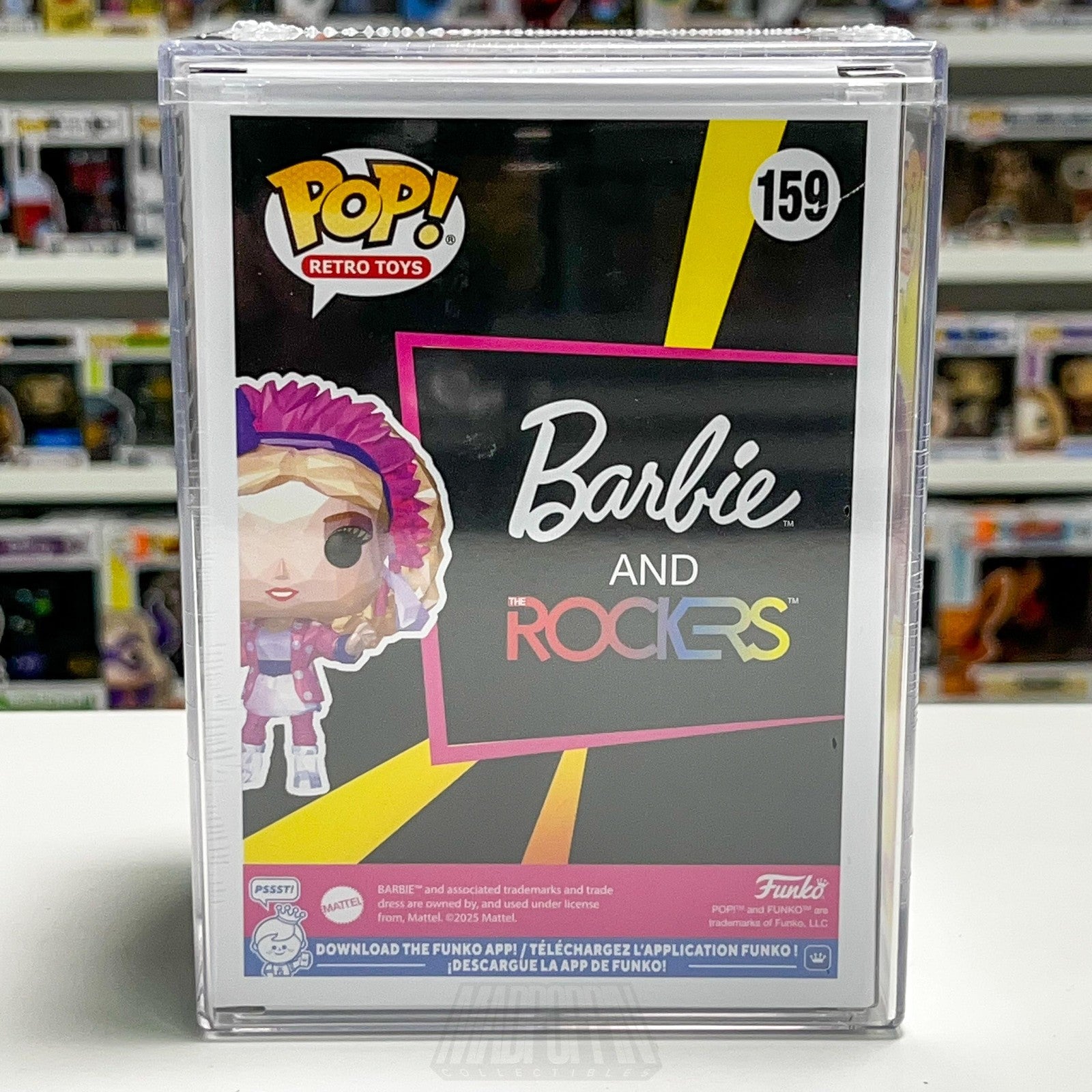Funko Pop Retro Toys Barbie and the Rockers 159 Faceted SDCC 2023 LE 2000 Pcs