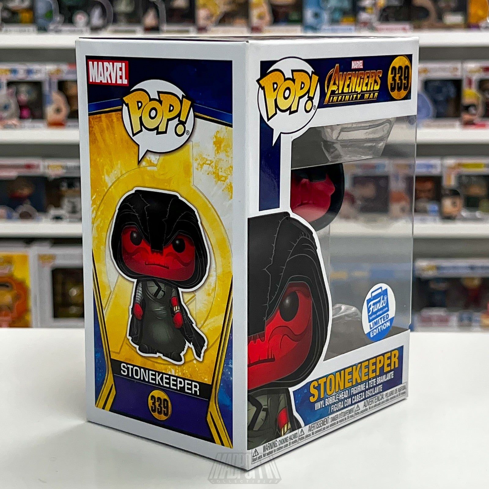 Funko Pop Marvel Stonekeeper 339 Avengers Infinity War Limited Edition Vinyl Fig