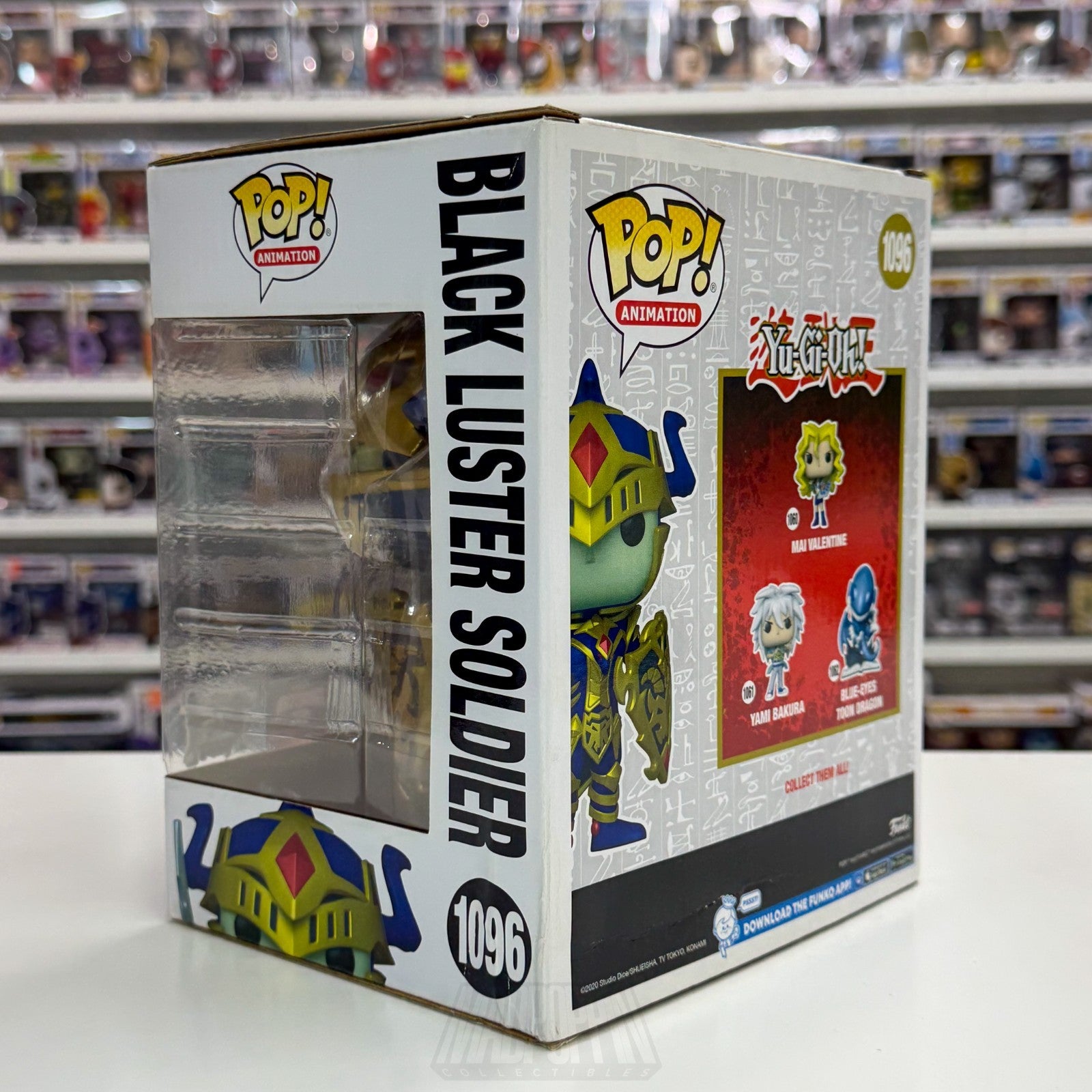 Funko Pop Anime Yu Gi Oh Black Luster Soldier Target Con 1096 TCG 6 Inch Figure2
