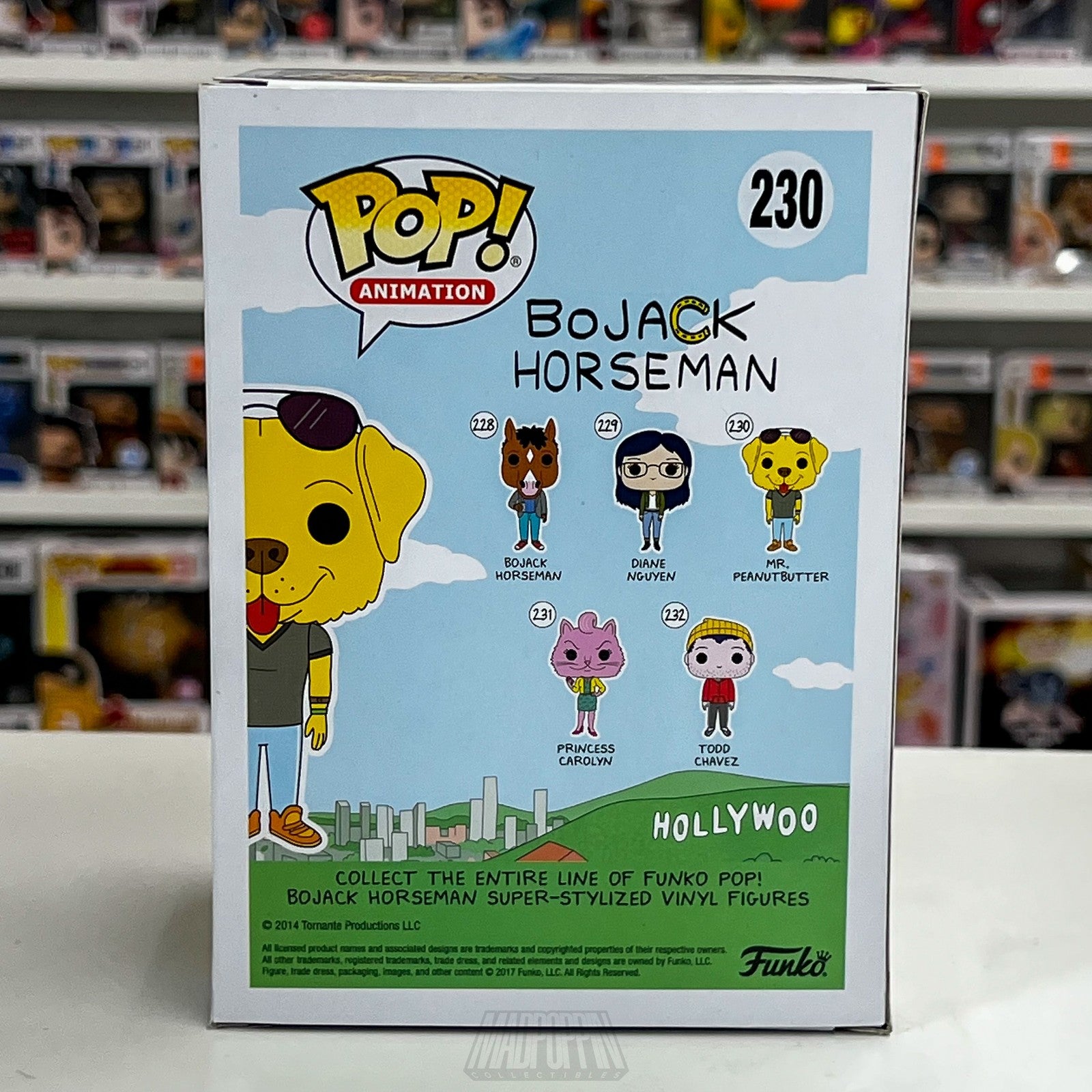 Funko Pop BoJack Horseman Mr. Peanutbutter Figure 230 Animation TV Collectible