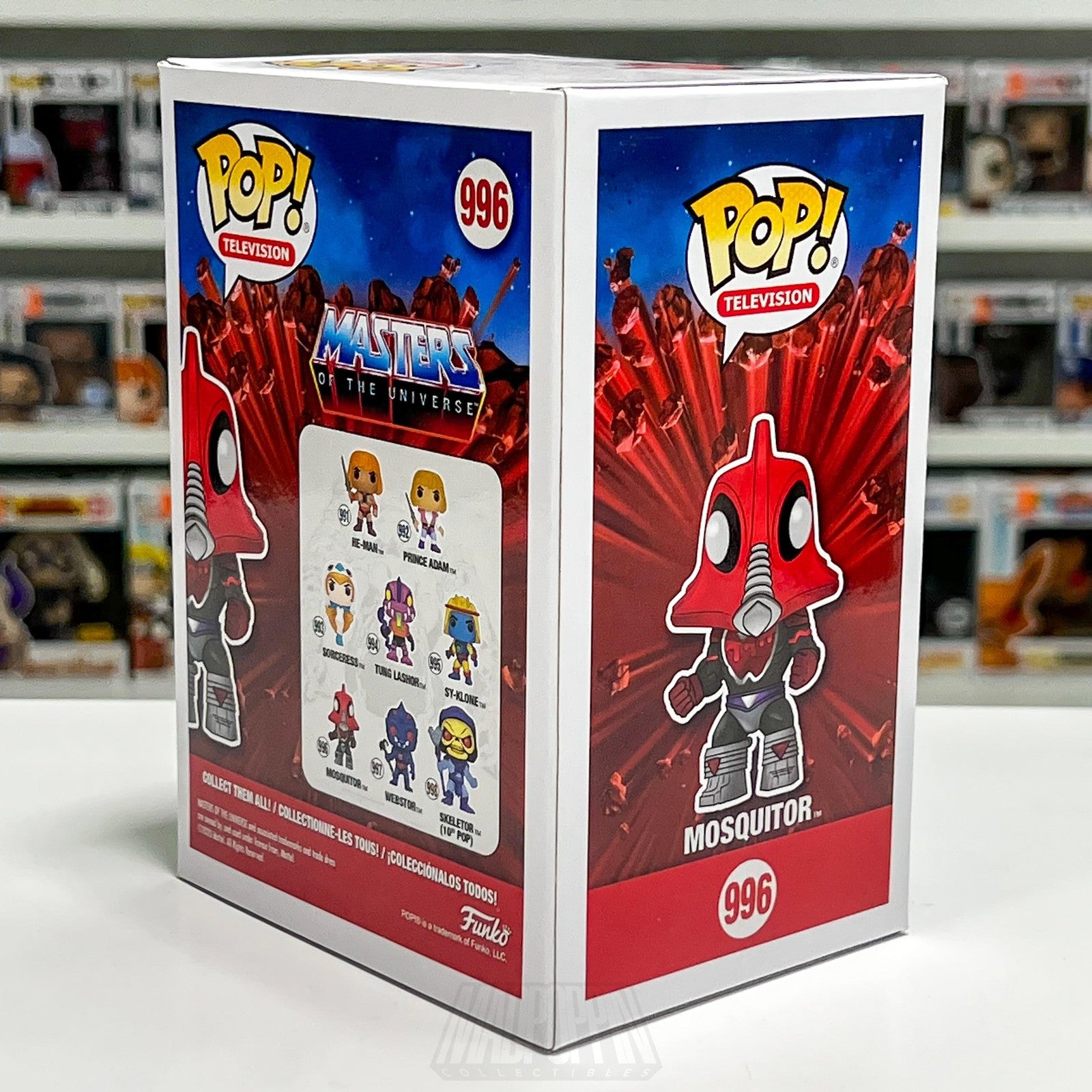 Funko Pop! Television Masters of the Universe MOTU Mosquitor #996 Vinyl Figure