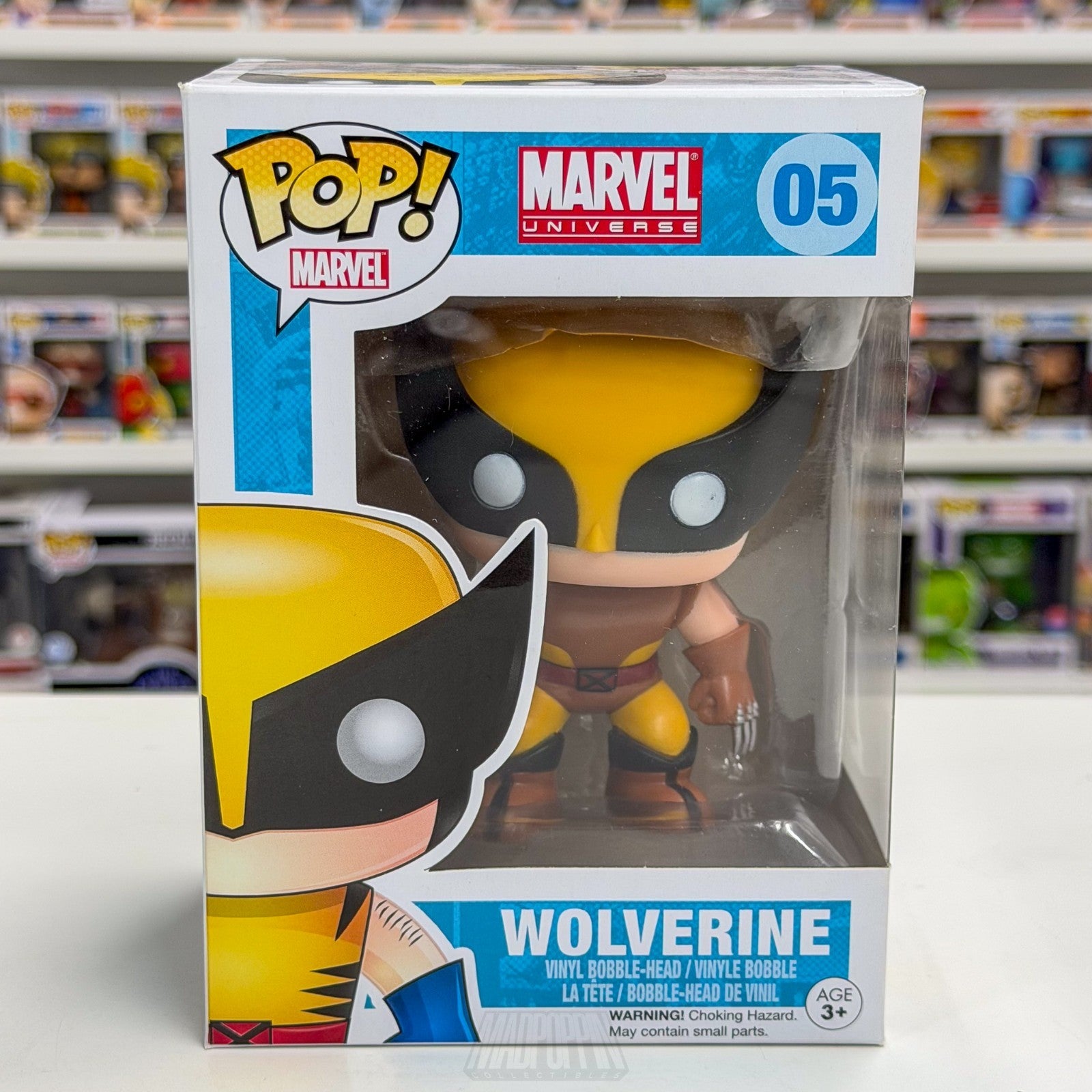 Funko Pop Marvel Universe Wolverine Brown Suit 05 X-Men Mutant Toy Vinyl Figure0