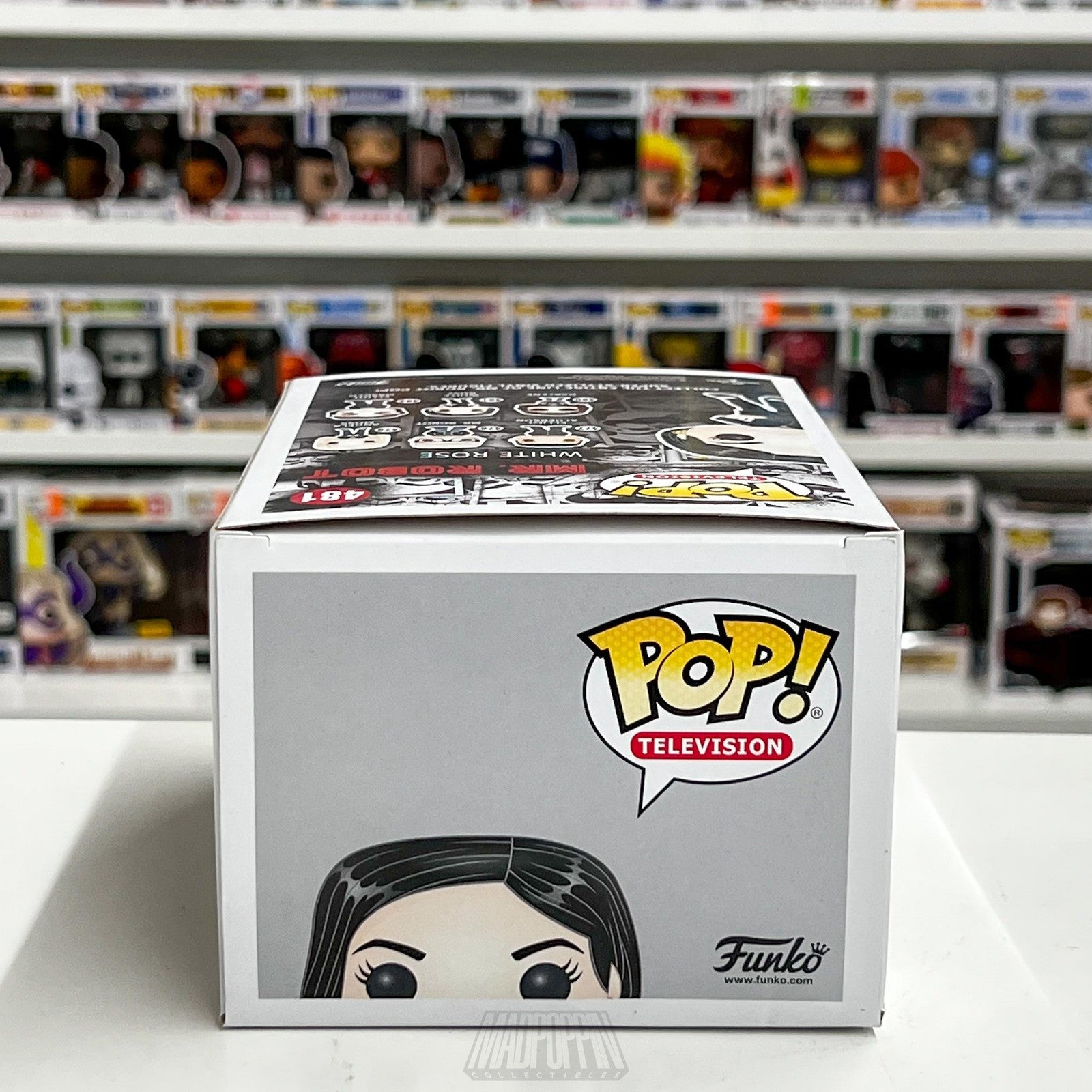 Funko Pop Mr. Robot White Rose 481 Vinyl Figure TV Collectible New in