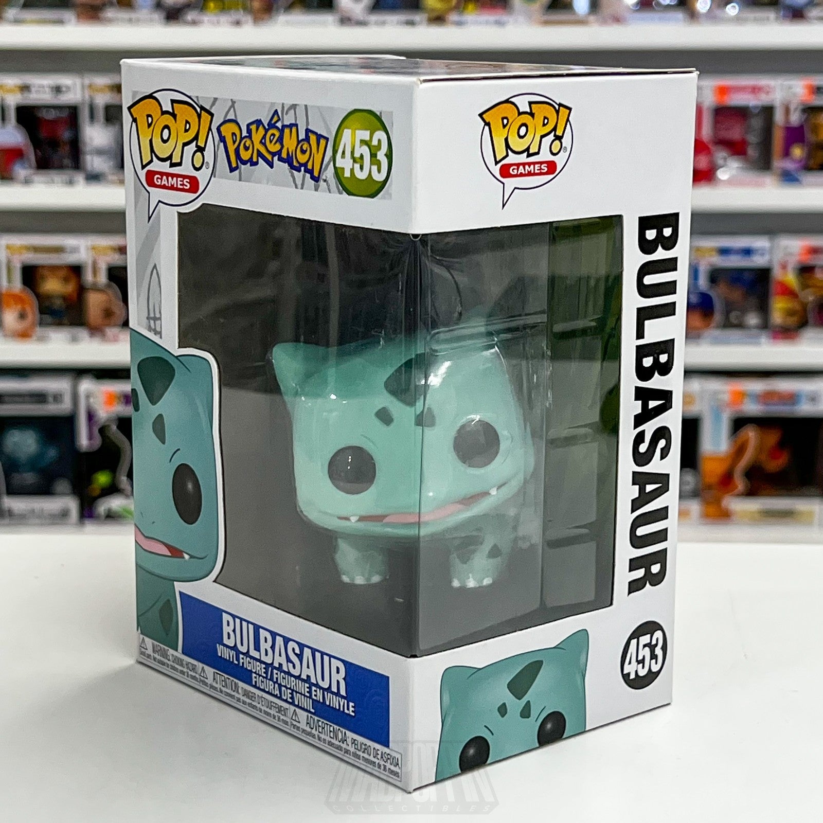 Funko Pop Video Games Pokemon Bulbasaur 453 Japanese TCG Vinyl Figure Nintendo1