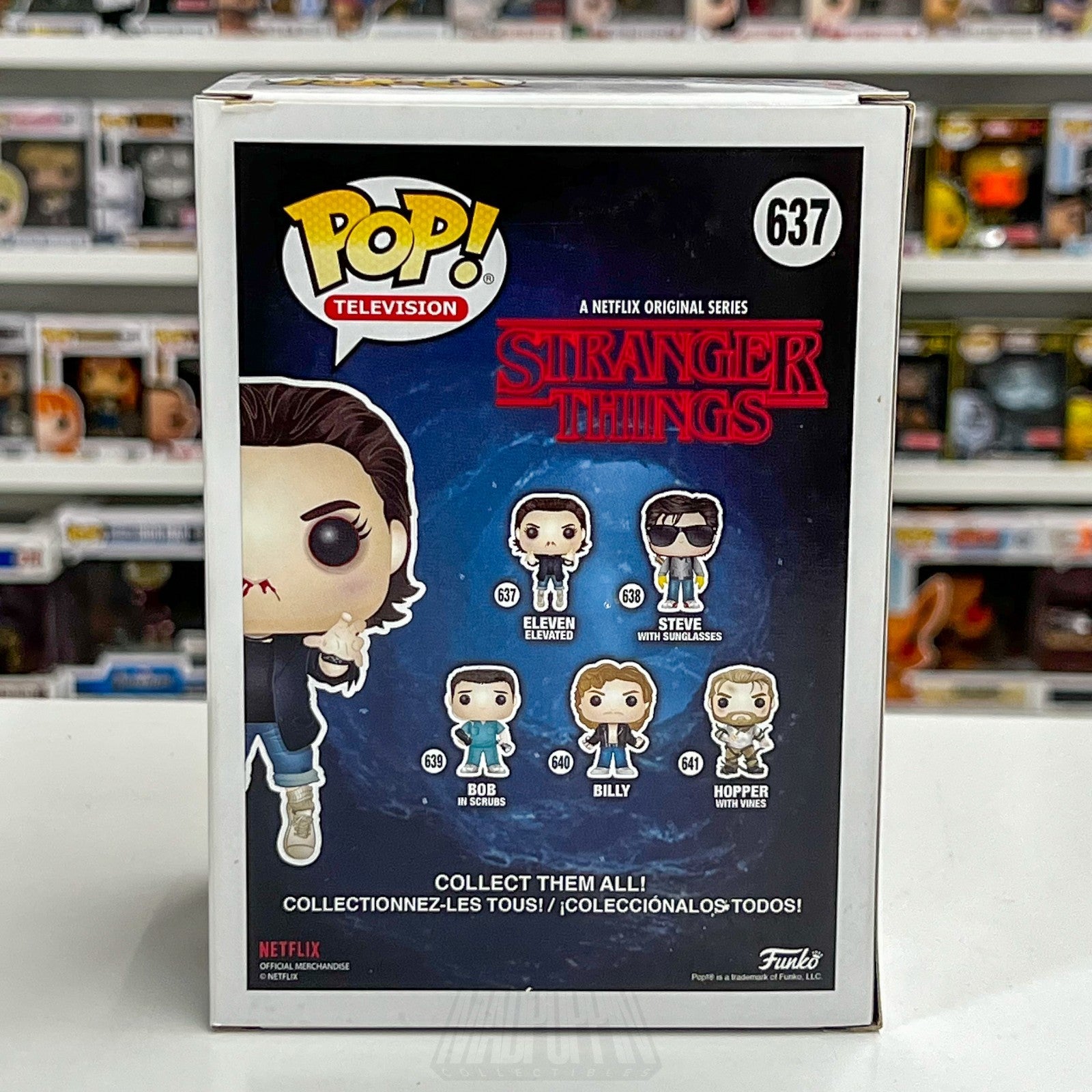 Funko Pop Television Stranger Things Eleven Elevated 637 Netflix Vinyl Figure3