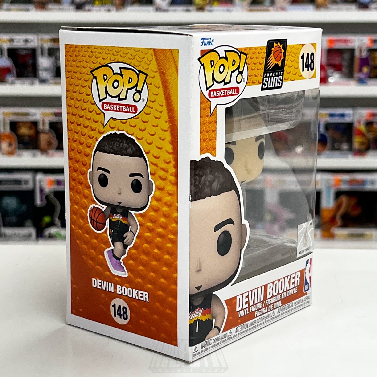 Funko Pop Basketball NBA Phoenix Suns Devin Booker 148 Star Guard Vinyl Figure5